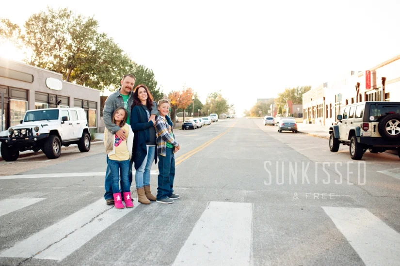 OKC Urban Family Sunkissed & Free Photography