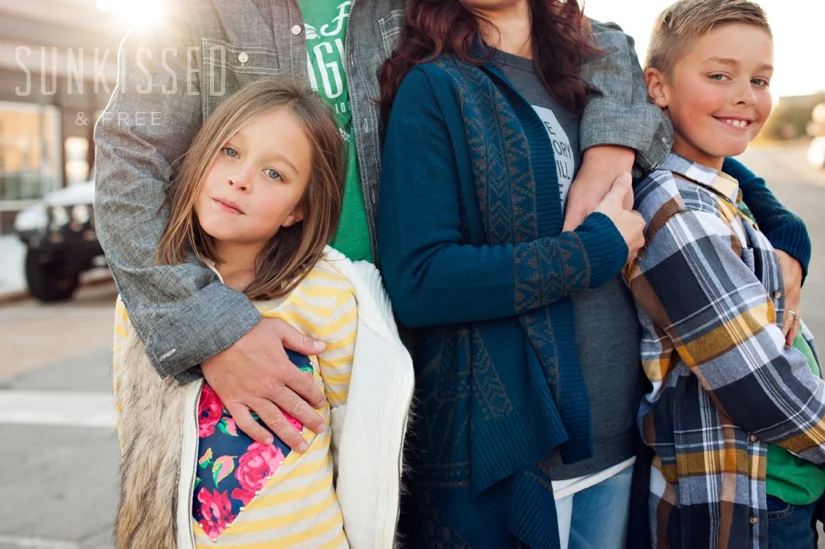 OKC Urban Family Sunkissed & Free Photography