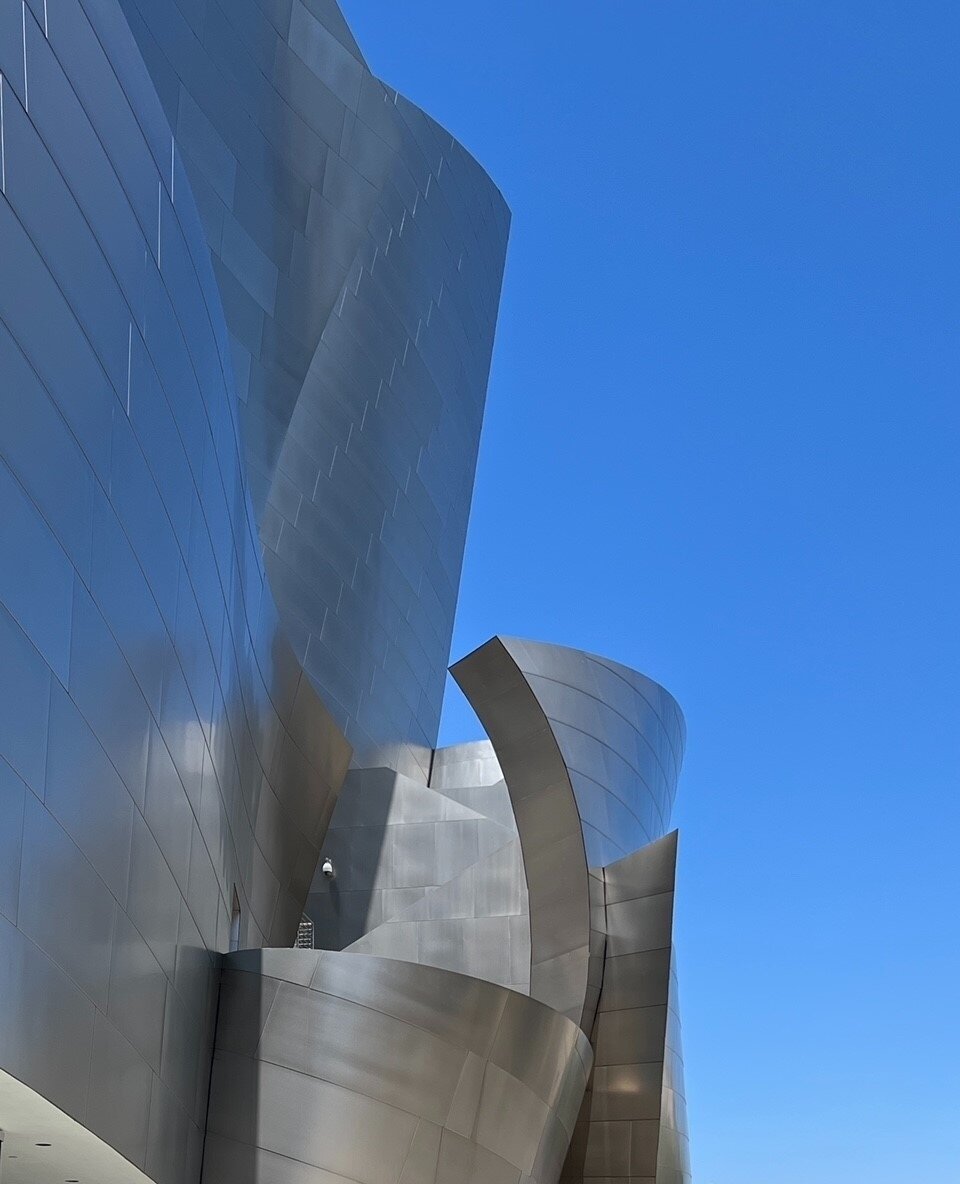 Frank Gehry's Walt Disney Concert Hall 🎵 #architecture #losangeles  #frankgehry