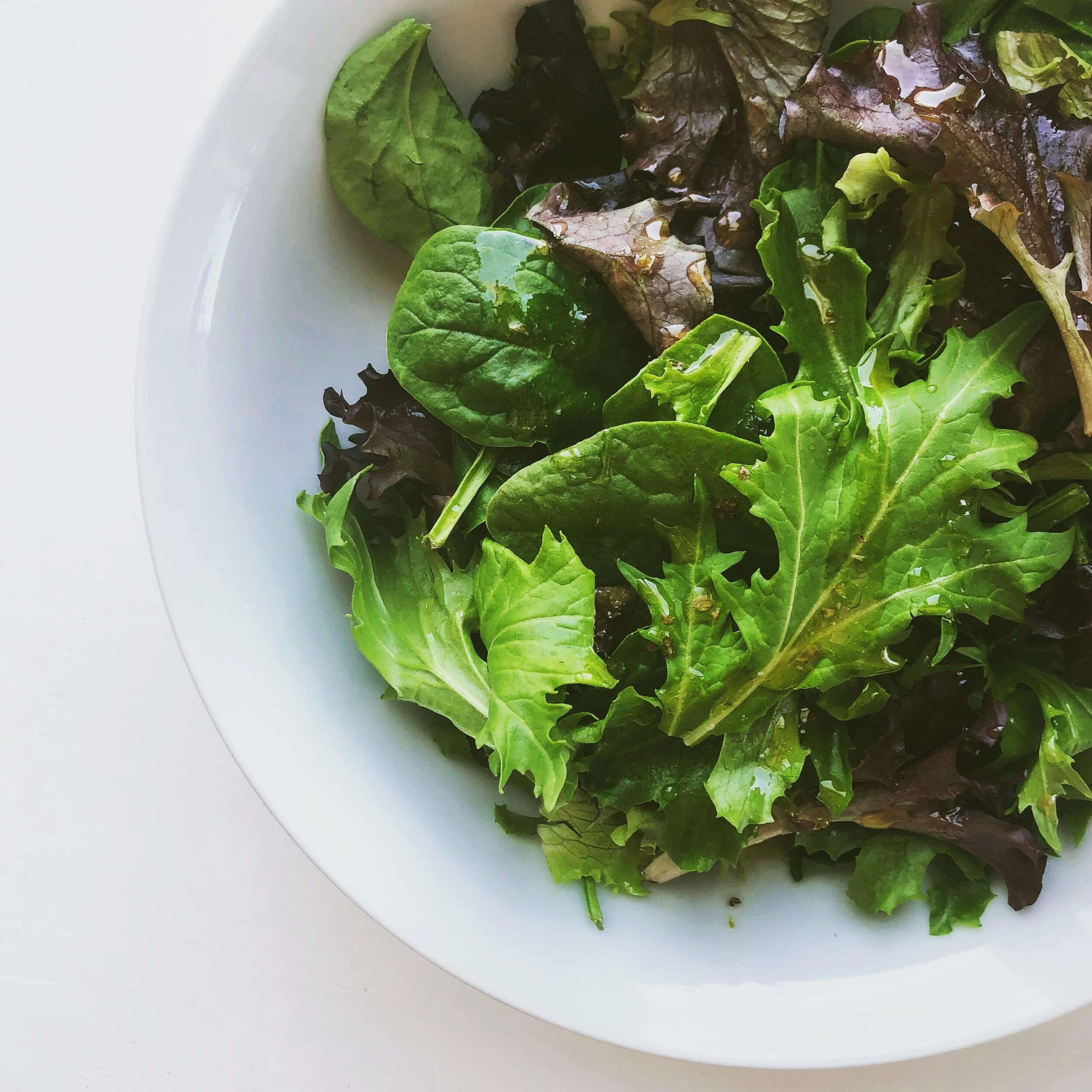 Spring Mix Salad w/ Homemade Champagne Vinaigrette