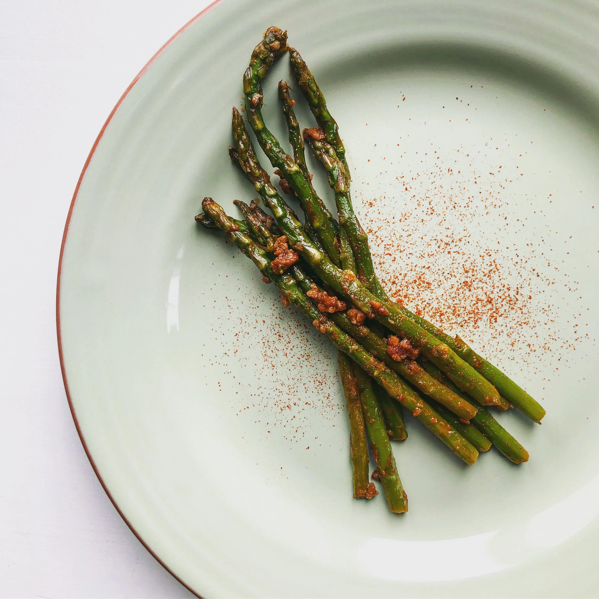 Garlic & Paprika Asparagus