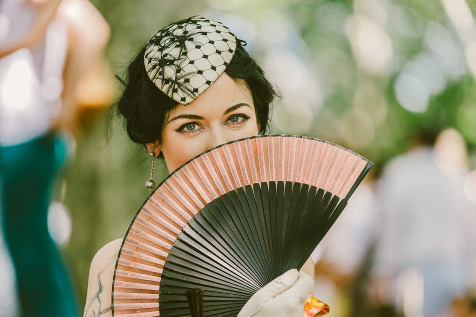 Delicate Hats + Hand Fans