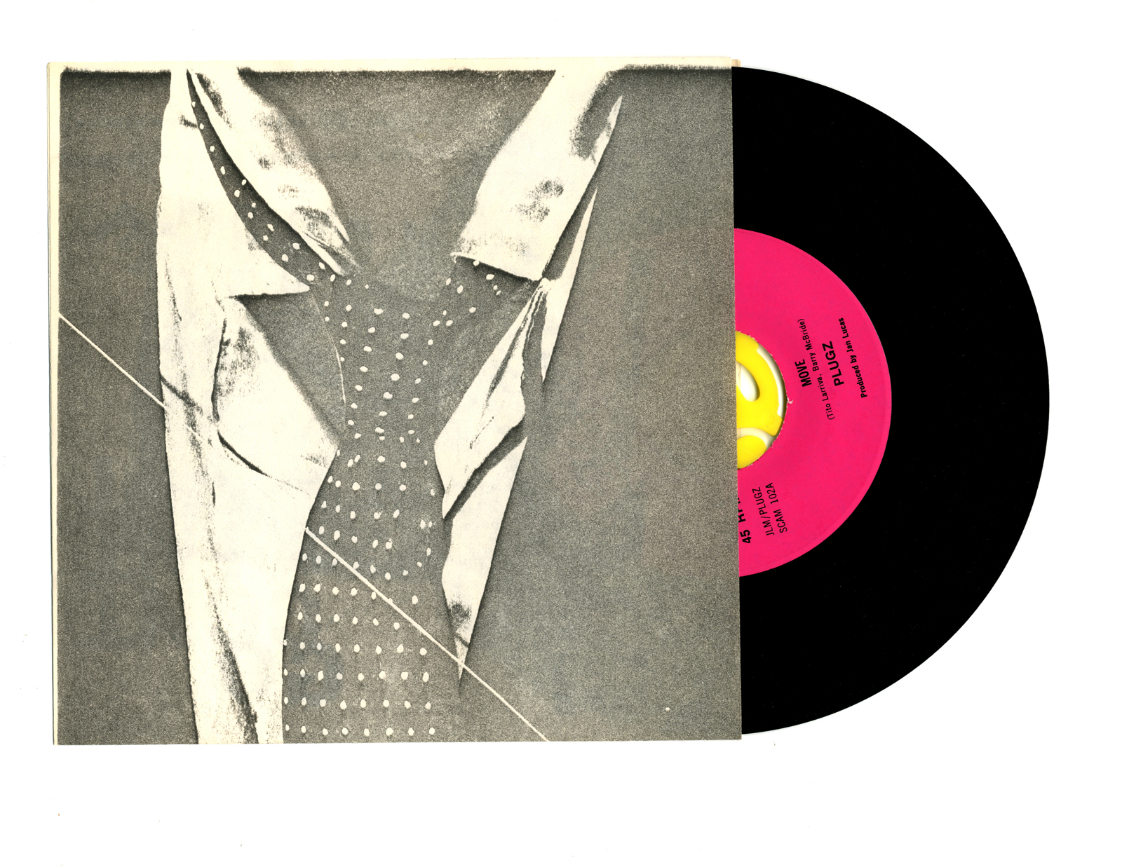  Plugs ‘Move’ 7” Single - Tie Cover - Front and Back