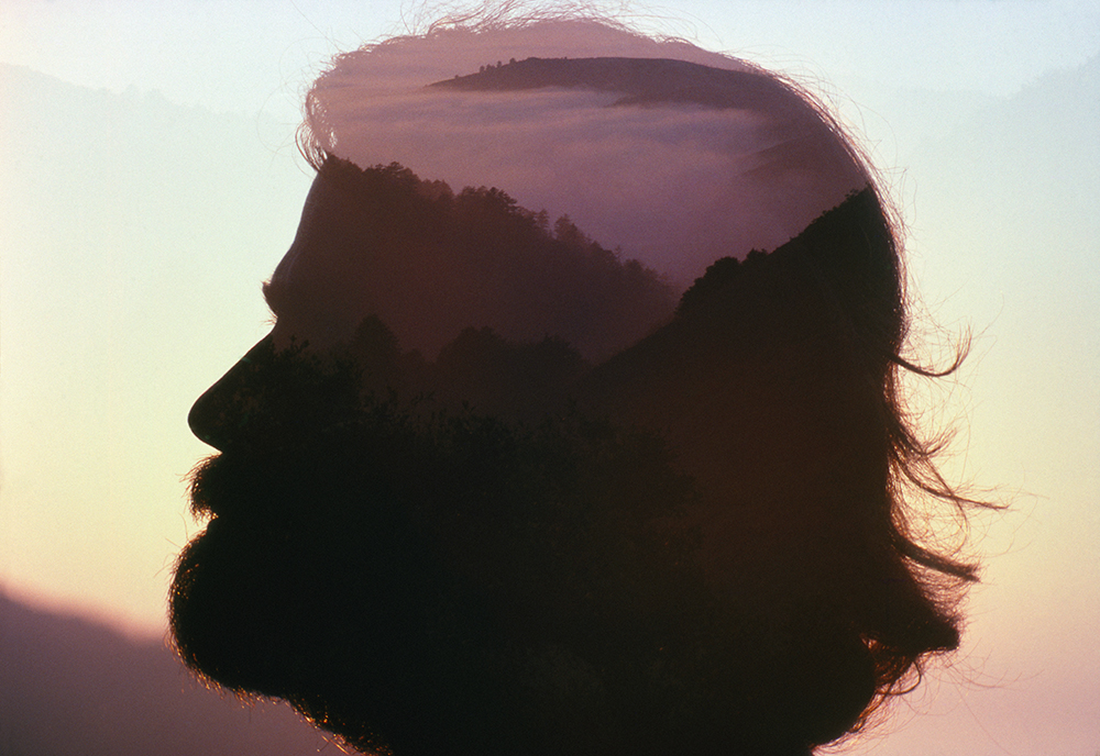 Dad double exposed by Mom. Palo Colorado Canyon, Big Sur, CA. August 1978.jpg