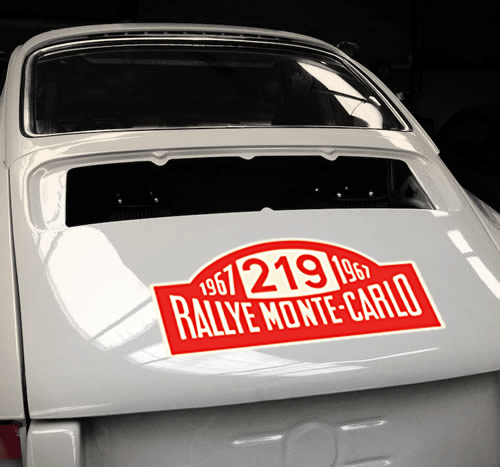 Autocollant rallye de Monte Carlo 2011 - Collection