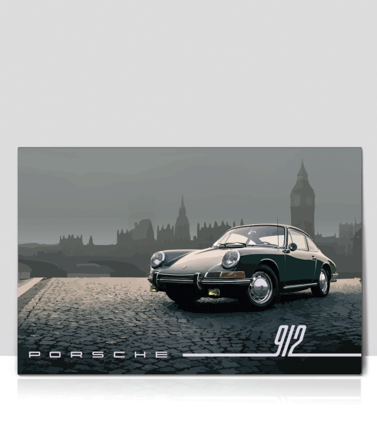 London-fog-porsche-912-Poster-1.gif