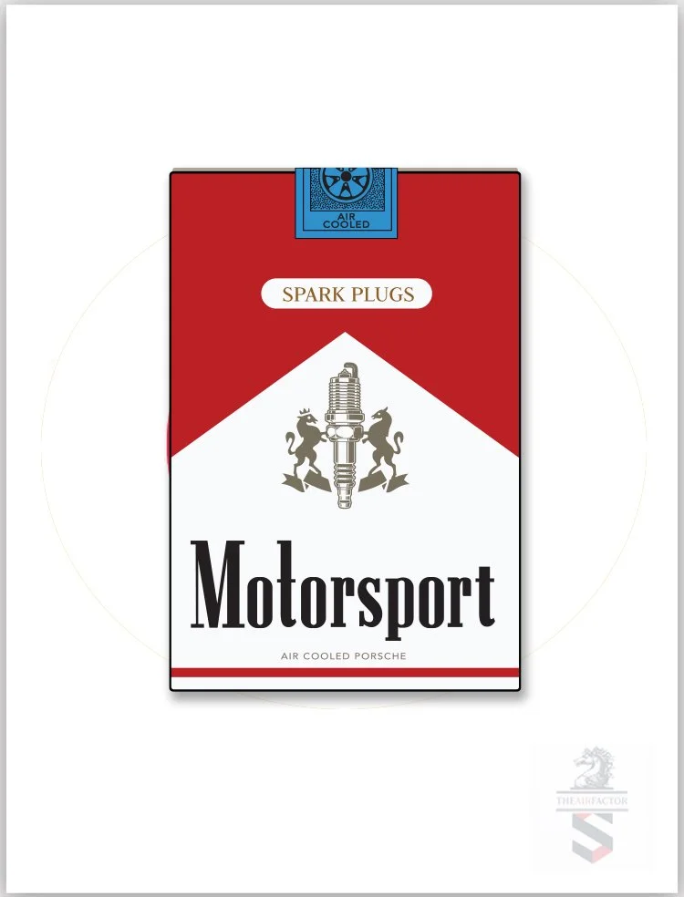 Motorsport Spark Plugs air cooled porsche decal.jpg