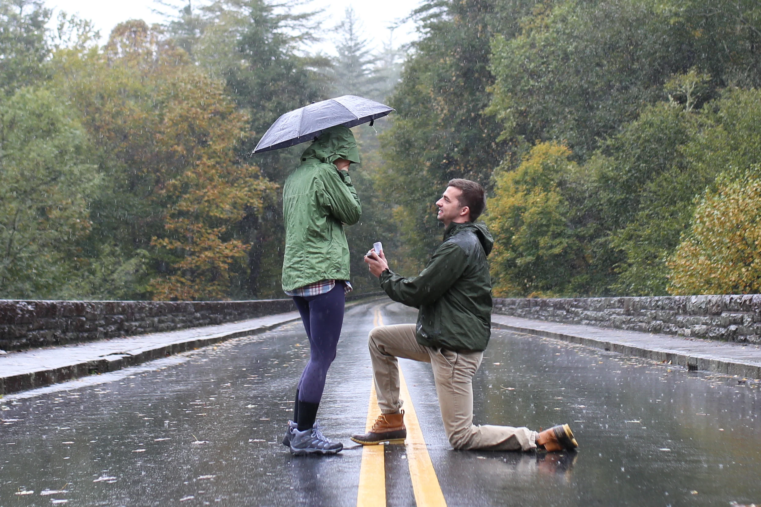 Blue Ridge Parkway Proposal | Rob + Madeleine