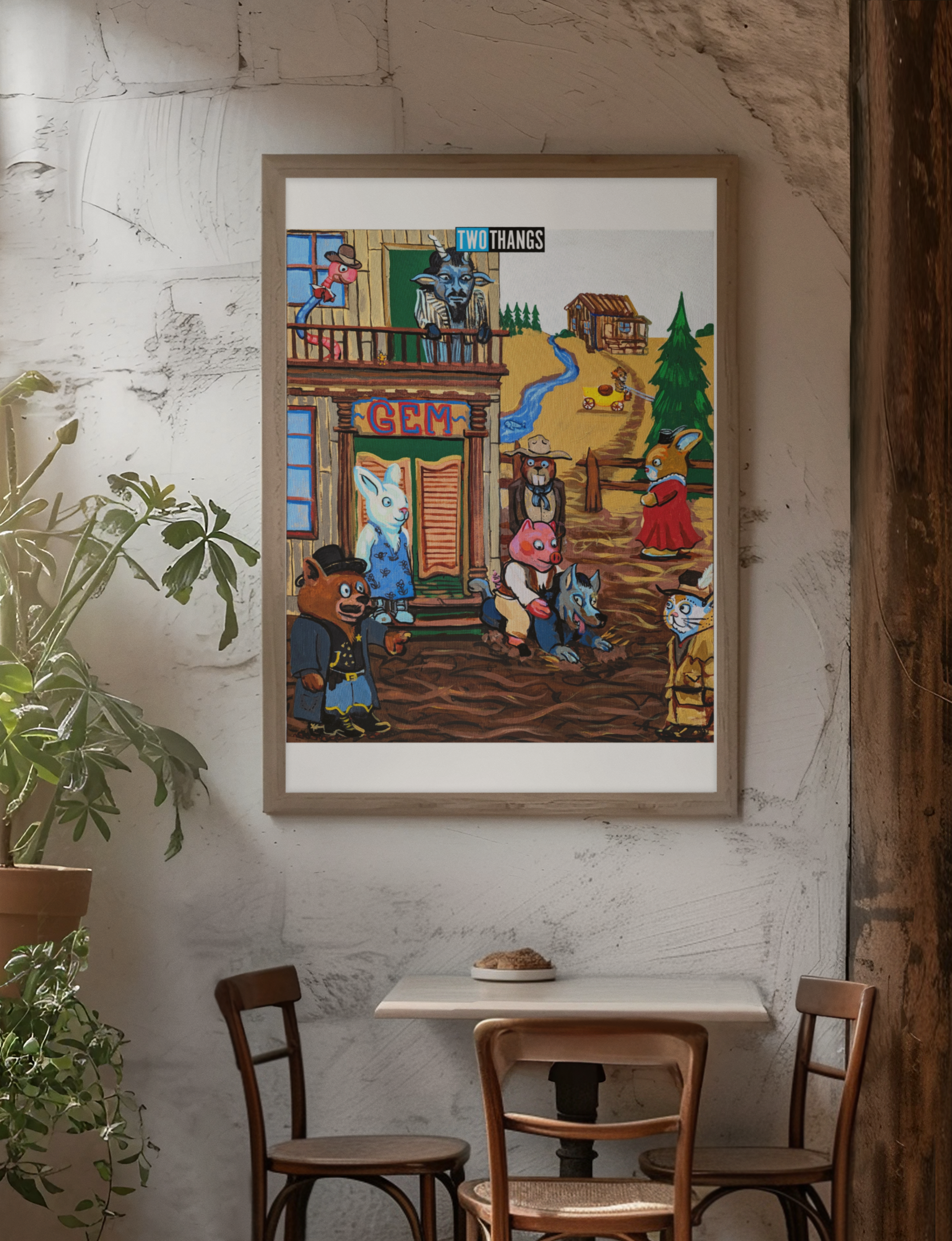 mockup-of-an-art-print-hanging-in-a-restaurant-s-wall-generated-by-ai-m38966.png