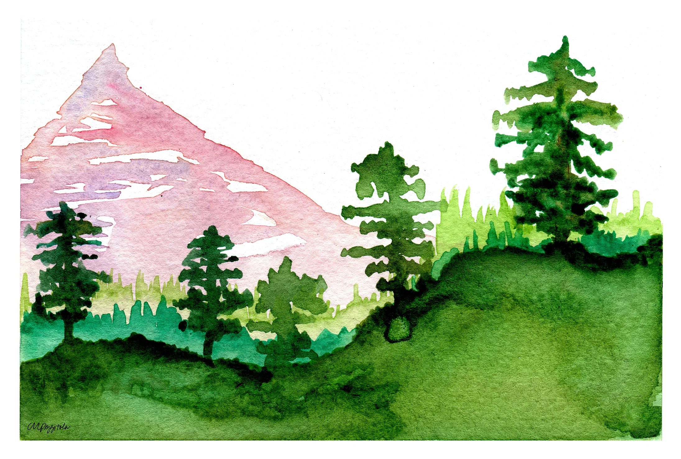 Red Mountain and Green Trees.jpg