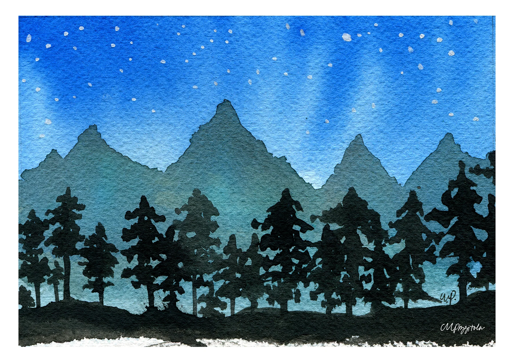 Starry Night Over Blue Mountains & Black Trees.jpg