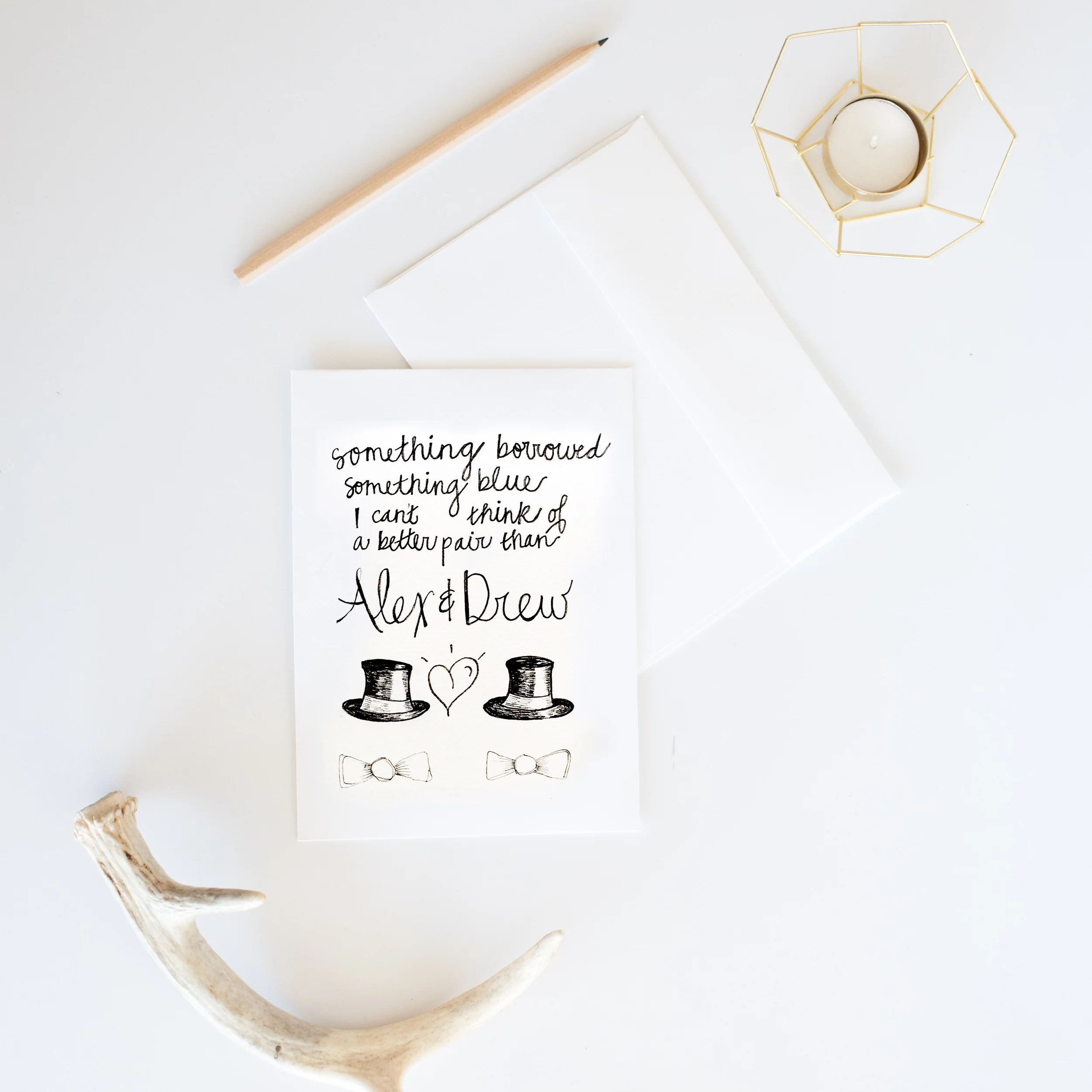 Card // Alex & Drew