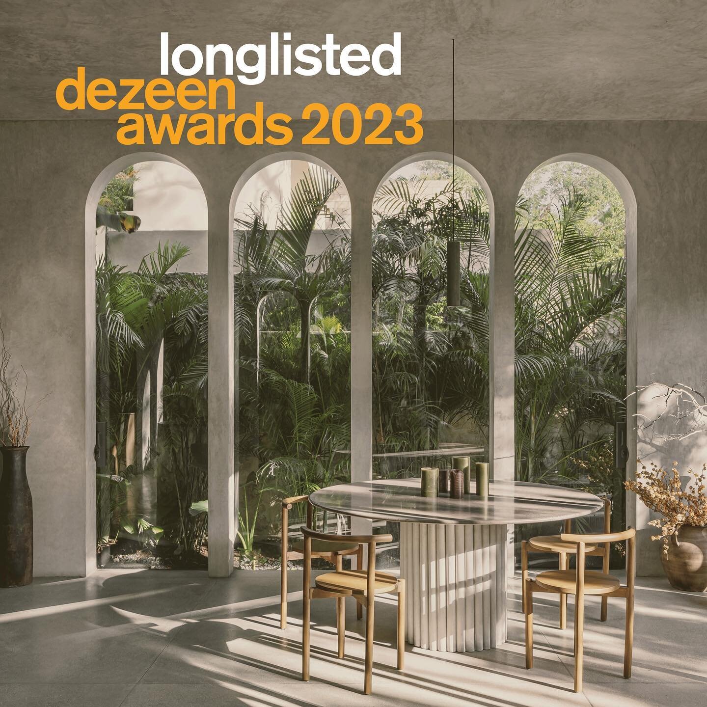 Proud to announce that Villa Petricor has been longlisted for #dezeenawards in the Rural House category. Thank you @dezeen and @dezeenawards_ !

Photo by @cesarbejarstudio
Project: @villapetricor 

#architecture #design #interiordesign #tulum #tuluma