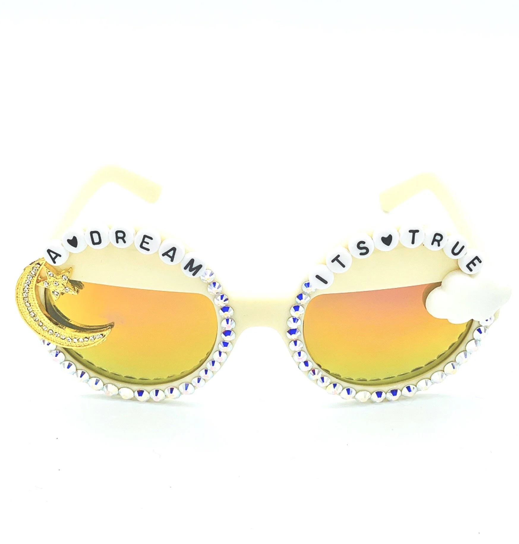 Yellow circle sunglasses with yellow mirror lenses. Perfect for fans of PHISH Mike Gordon Trey Anastasio Paige McConnell. Wear during COVID-19 Corona Virus pandemic. By Rad and Refined.