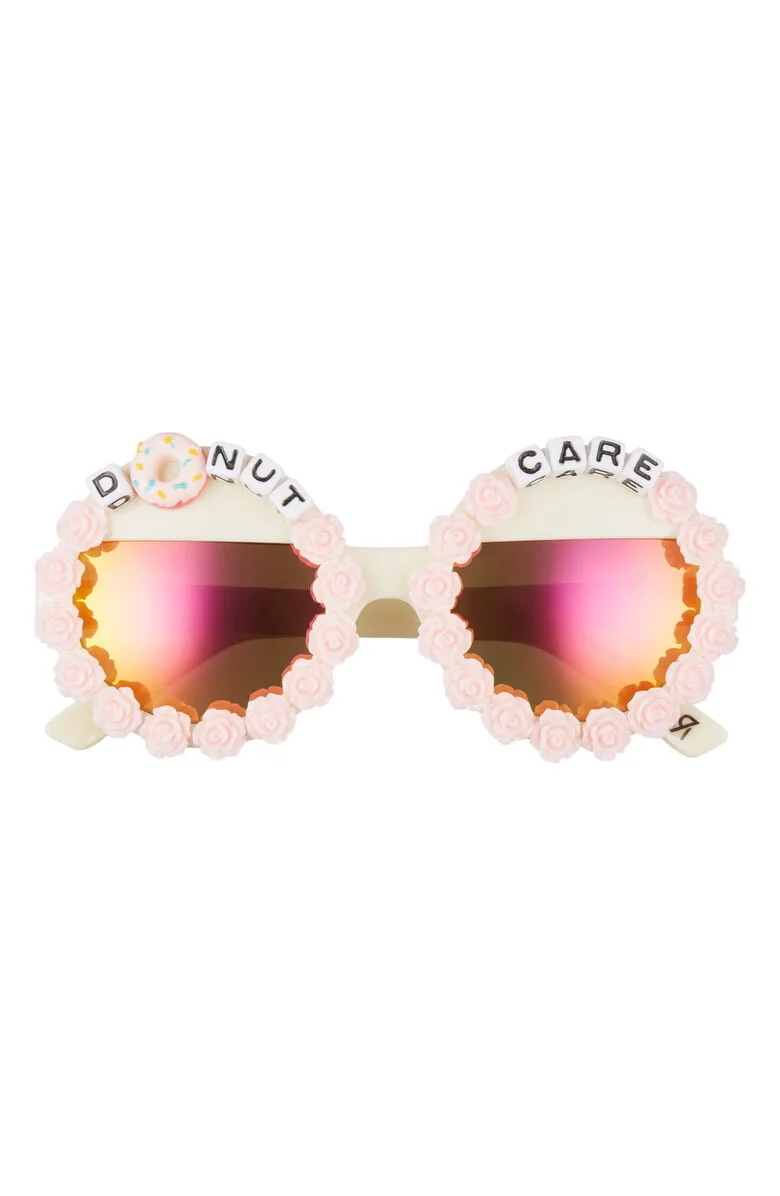 DONUT CARE ROUND SUNGLASSES — RAD + REFINED display picture 1
