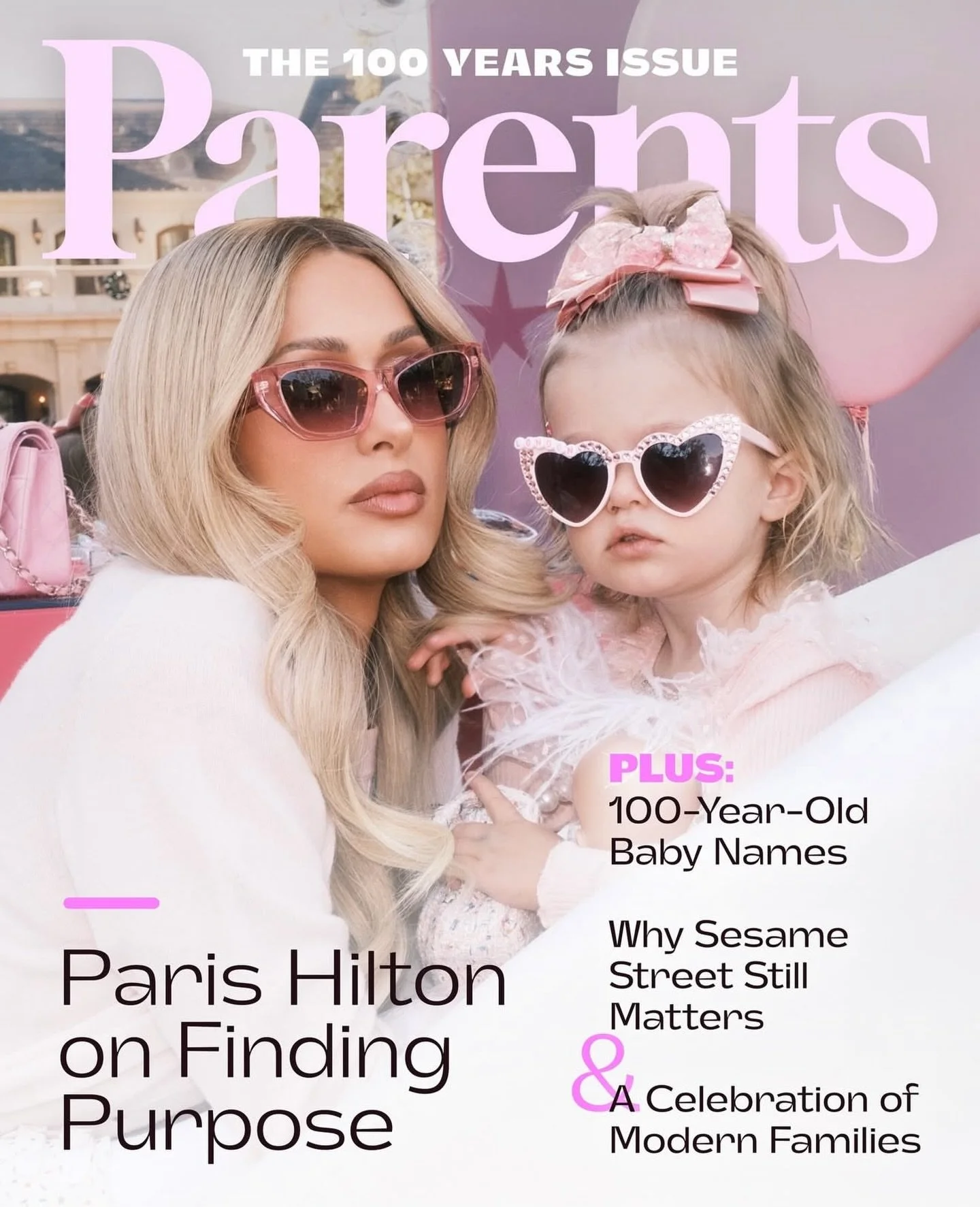 Two icons wearing @radandrefined on the cover of @parents for a very special mother-daughter moment to celebrate their 100th issue! @parishilton 💓

📸 @ashleyosborn
