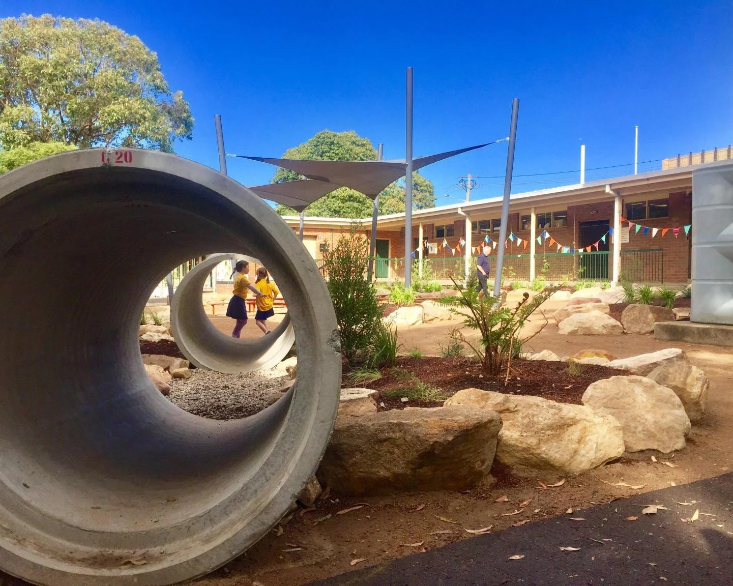 Playground at Marrickville Public School - gravel fines stabilised with Soilbond.jpg