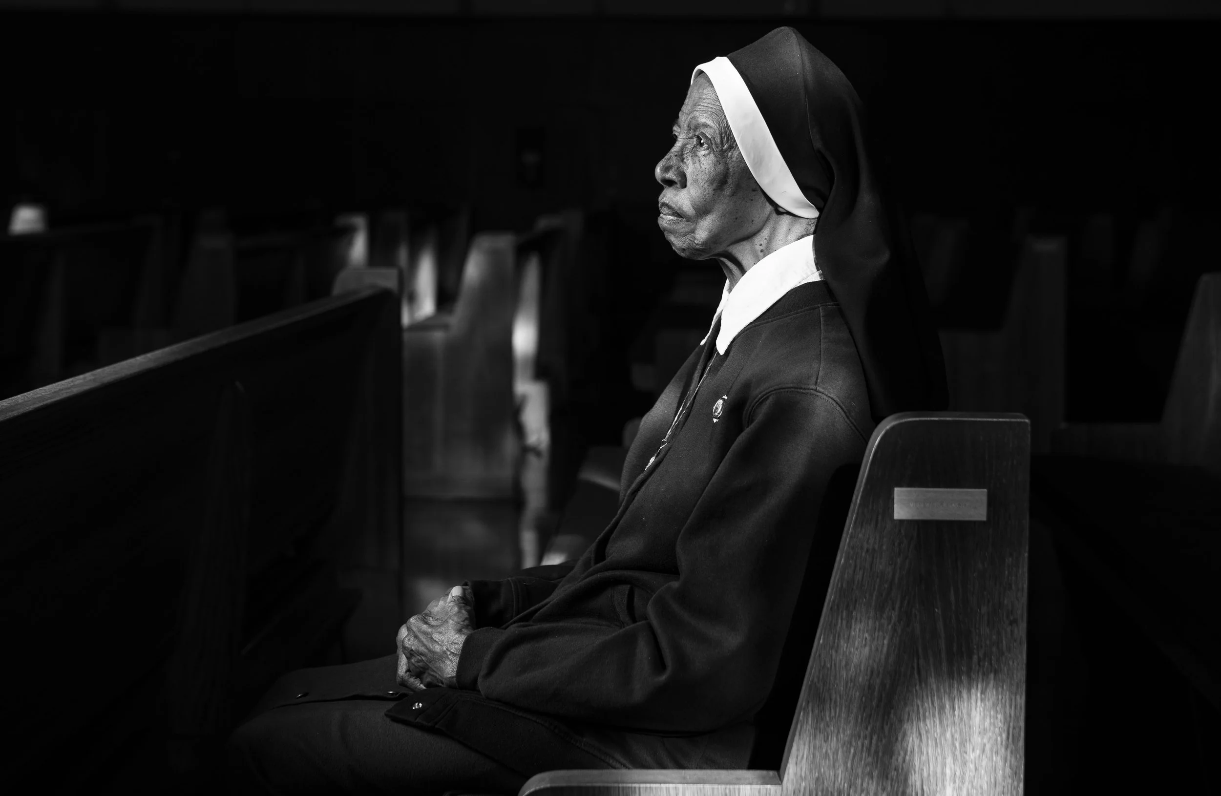  Sister Magdala Gilbert, poses for a portrait at Our Lady of Mount Providence Convent. 