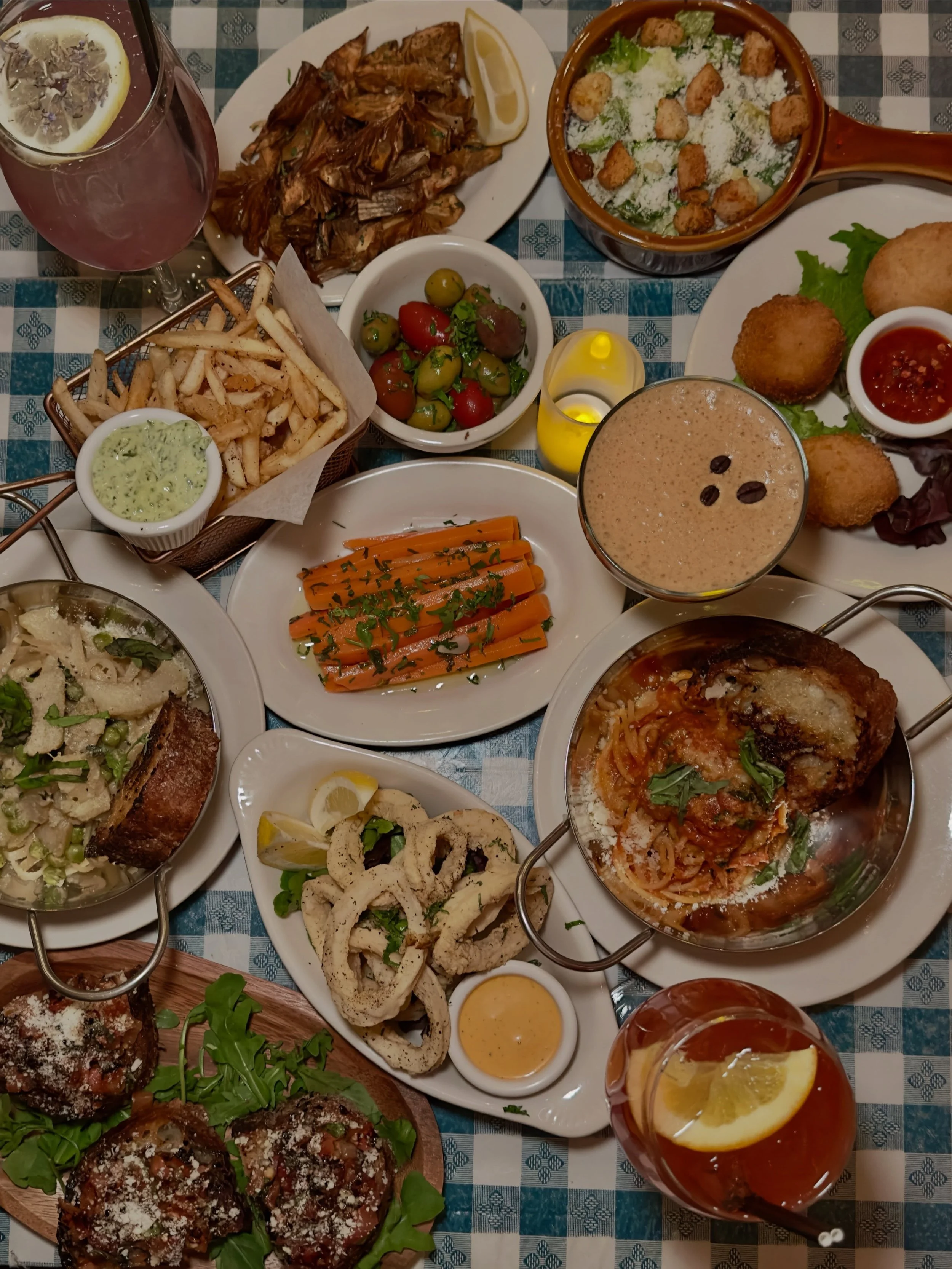 happy hour is calling 📞 TGIF $9 glasses of wine, $10 bites, $12 cocktails. 
Friday: 5pm - 7pm
Saturday &amp; Sunday: 2pm - 7pm