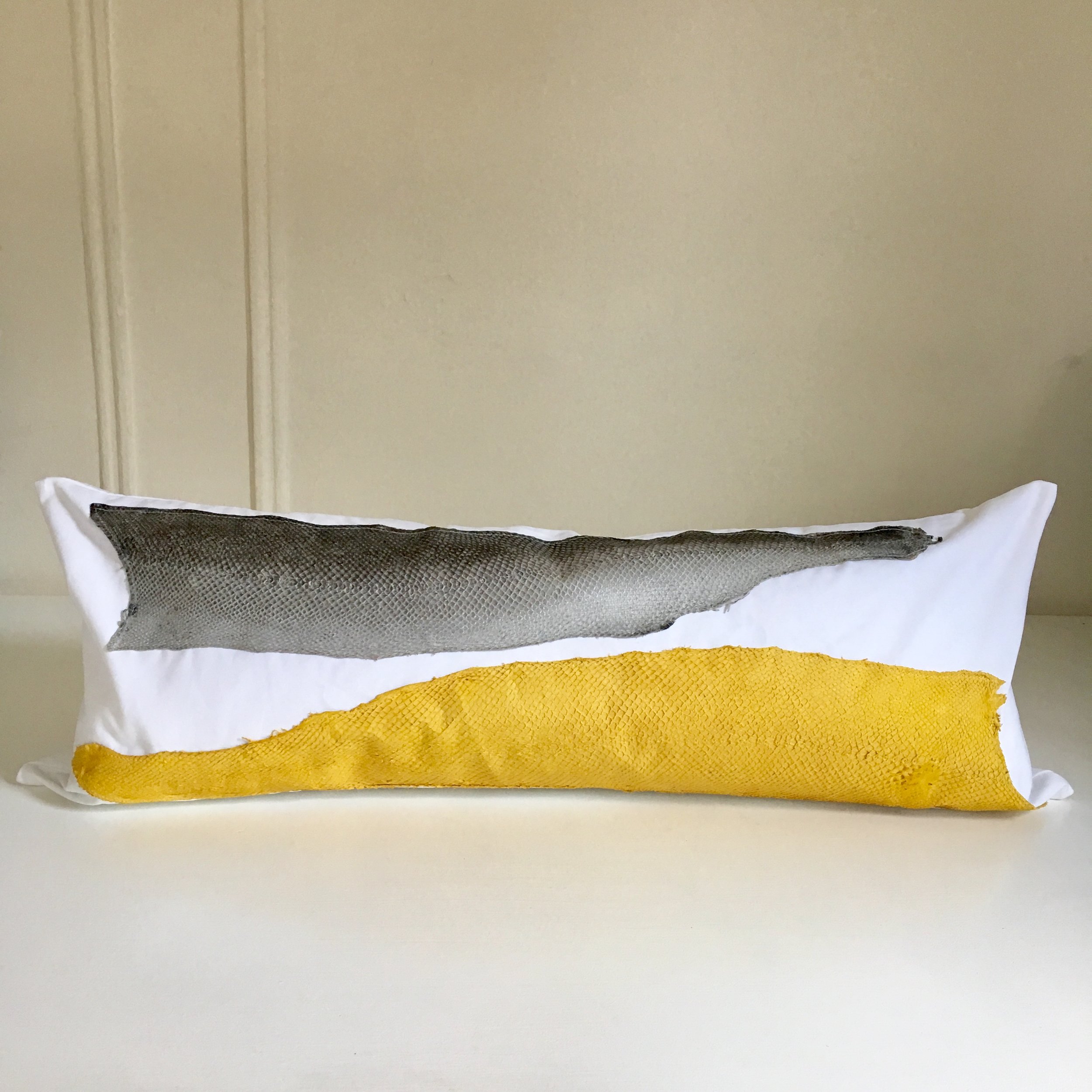 yellow and grey fish leather with organic cotton.jpg