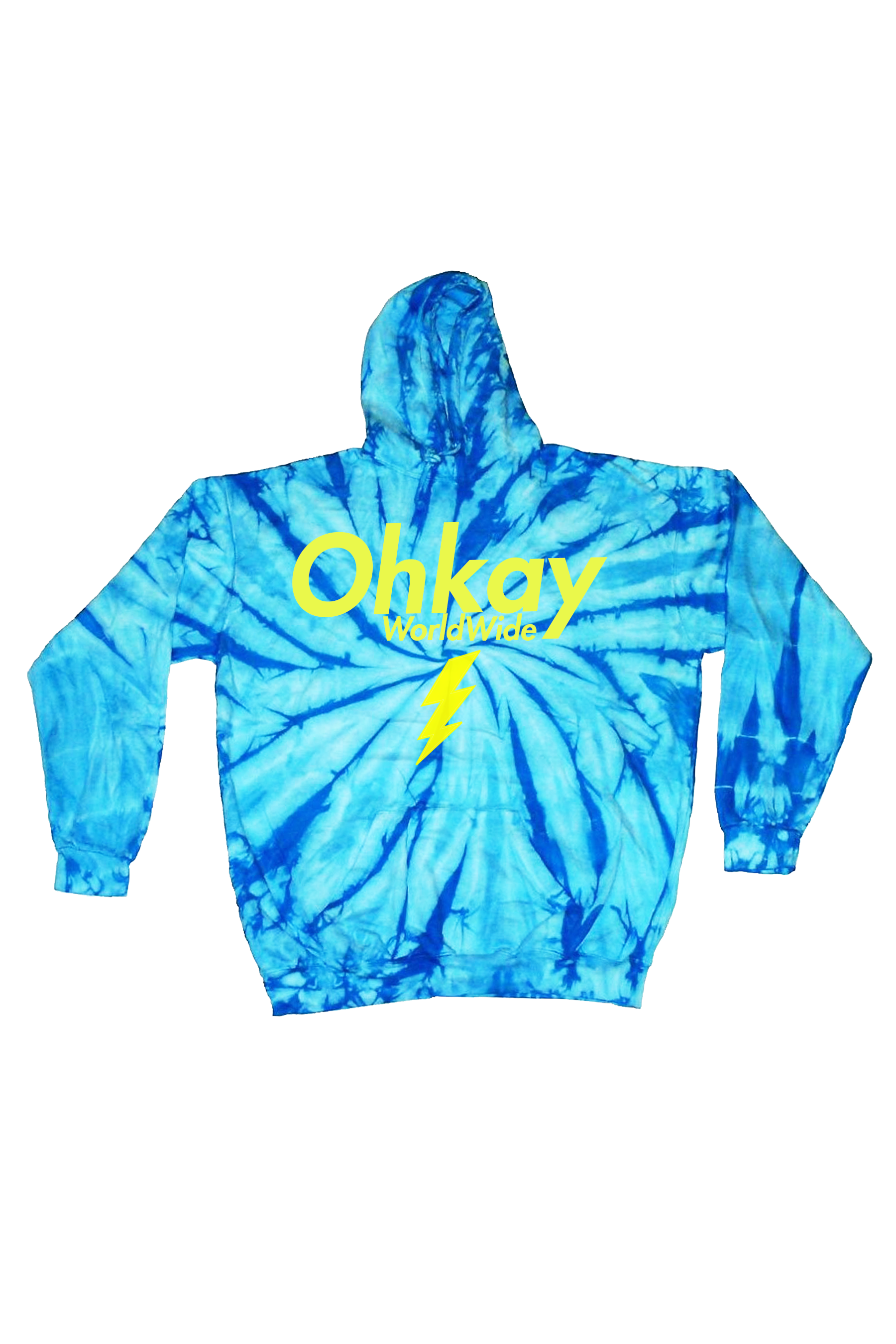 OHKAY TIE DYE HOODIE