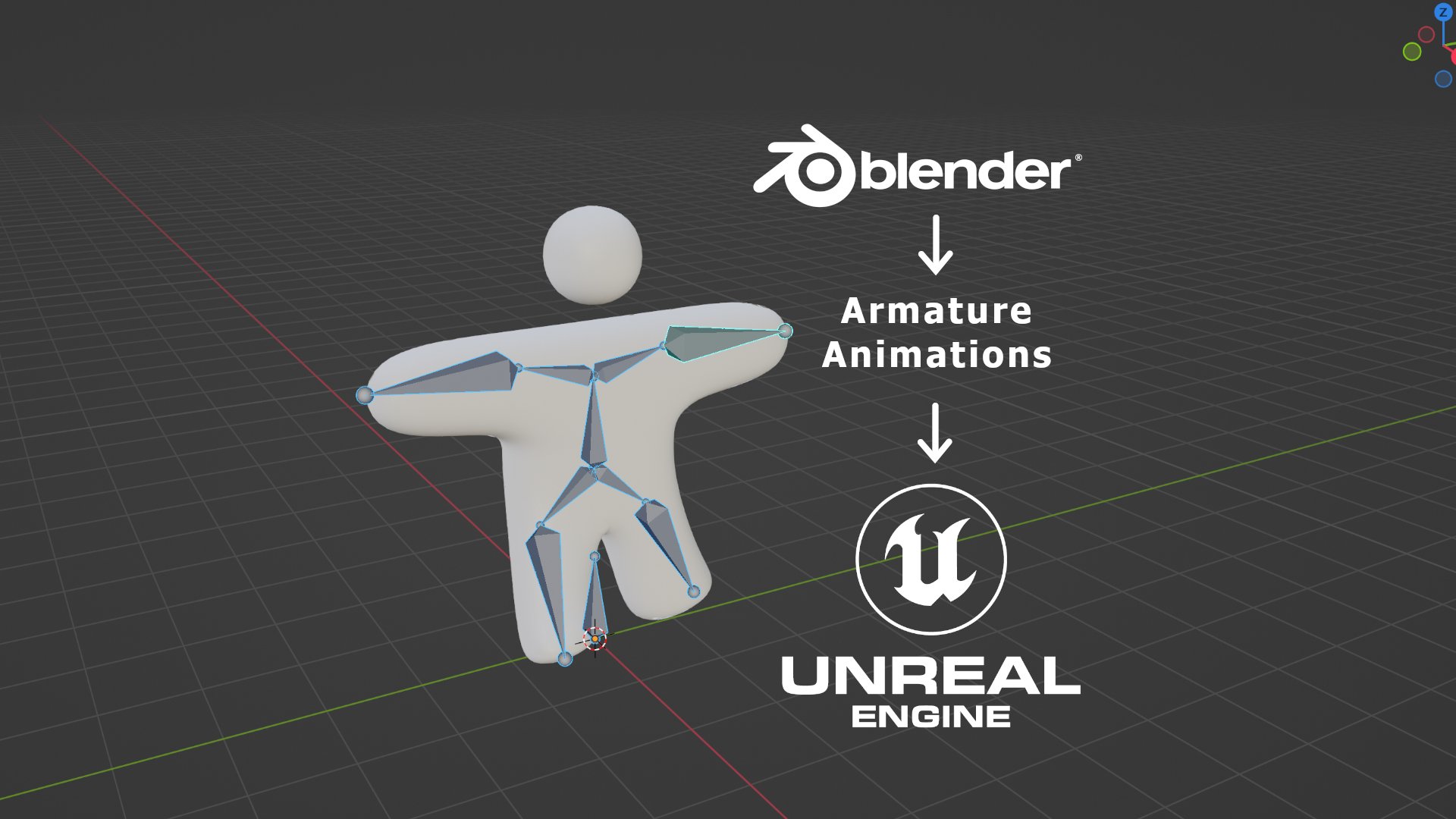 Export Animations from Blender to Unreal Engine 5