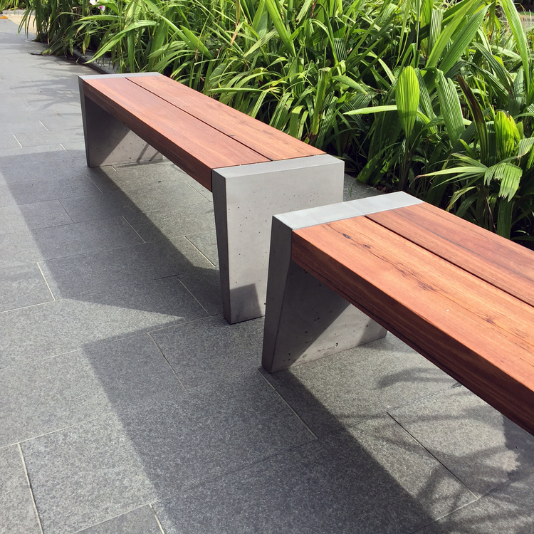 Fiksu Pop Plus, Outdoor Concrete Bench Seat