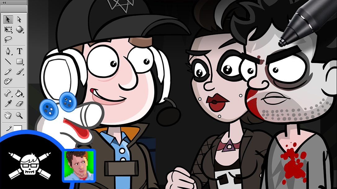 See James Draw - Zack Scott VS Watchdogs