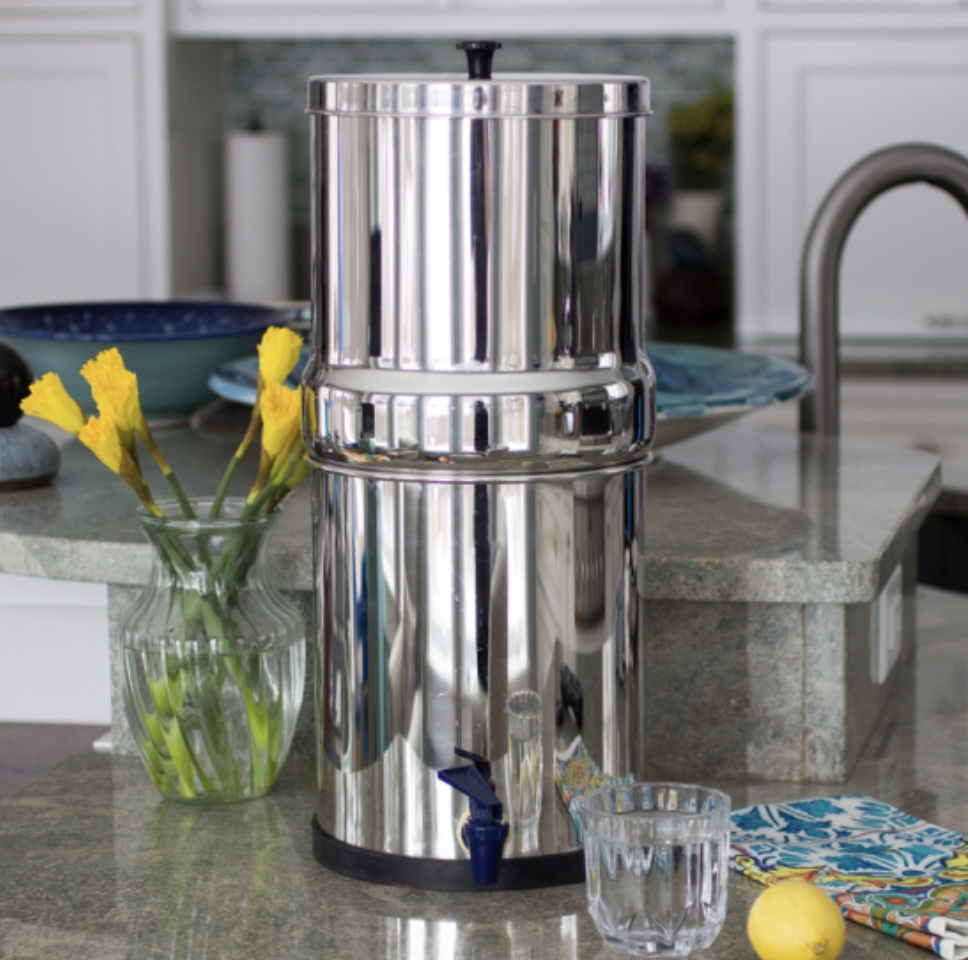 Radiant Life Gravity Countertop Water Filtration $170