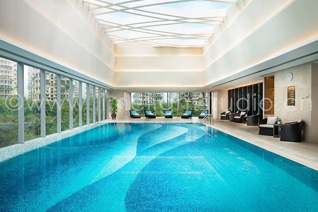 One of my recent shots for Fairmont Chengdu. The Pool.#poolenvy#poolporn#luxury#fairmonthotel#architecturephotography#scottgwright.