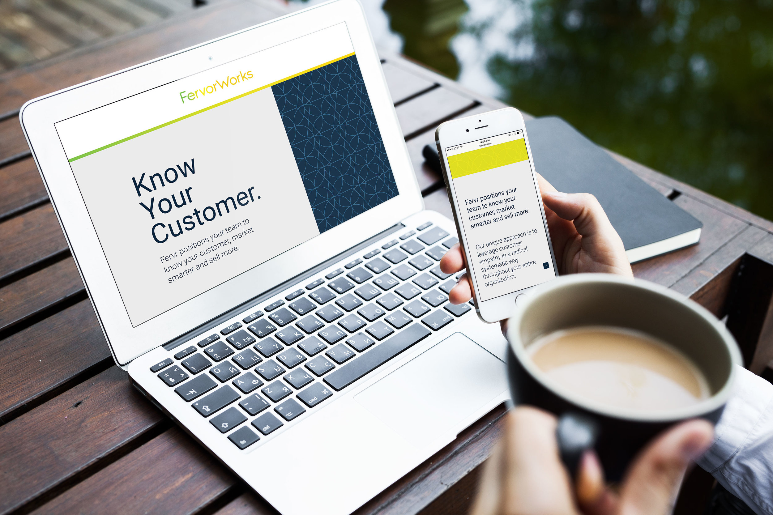 FervorWorks is a brand all about knowing your customer. Their visual system, however, felt dated and didn't quite capture the systems approach to gaining customer loyalty through empathy they excelled in. They needed an updated look that was bold and bright, that felt systematic.