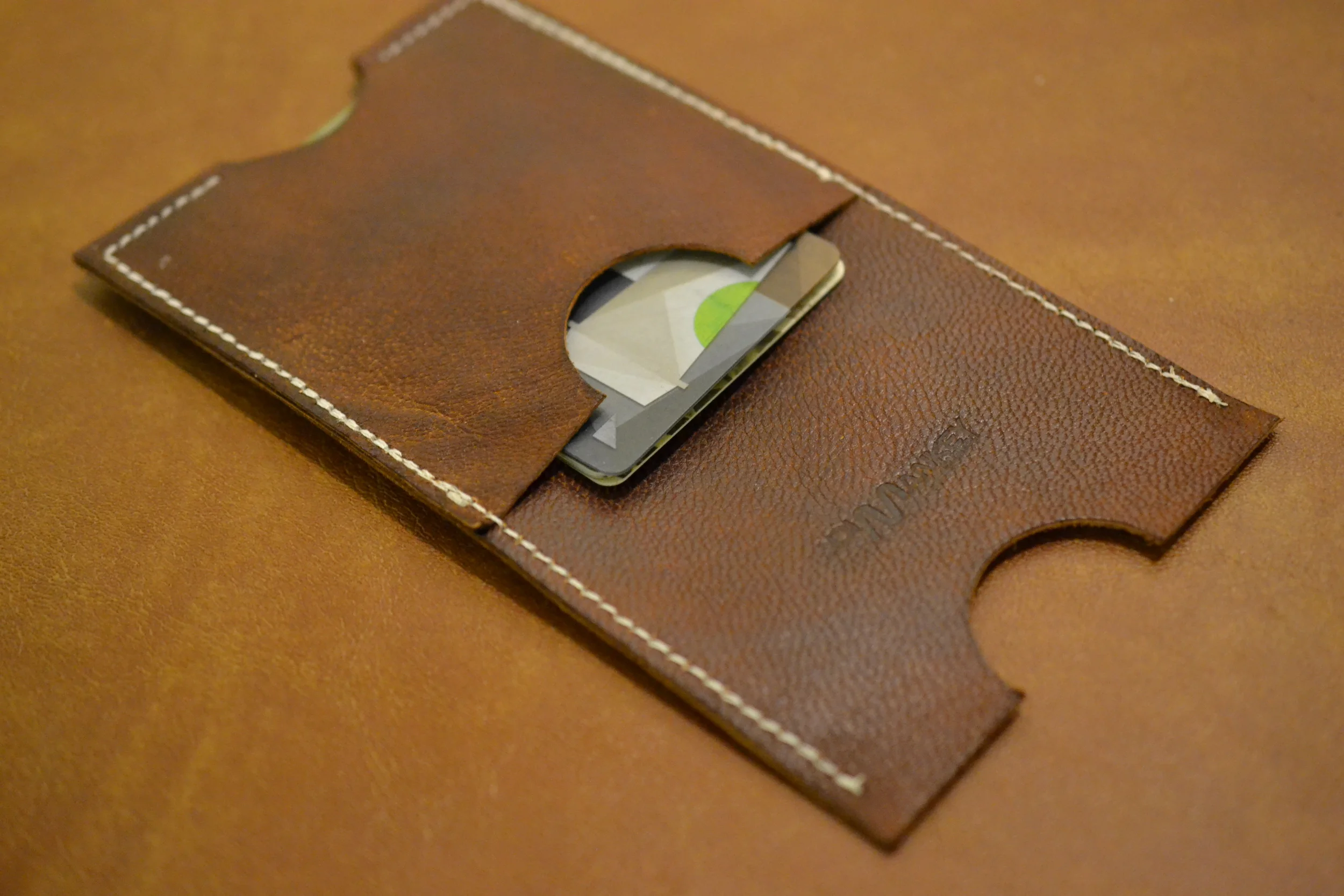 Phone Wallet - Dark Brown