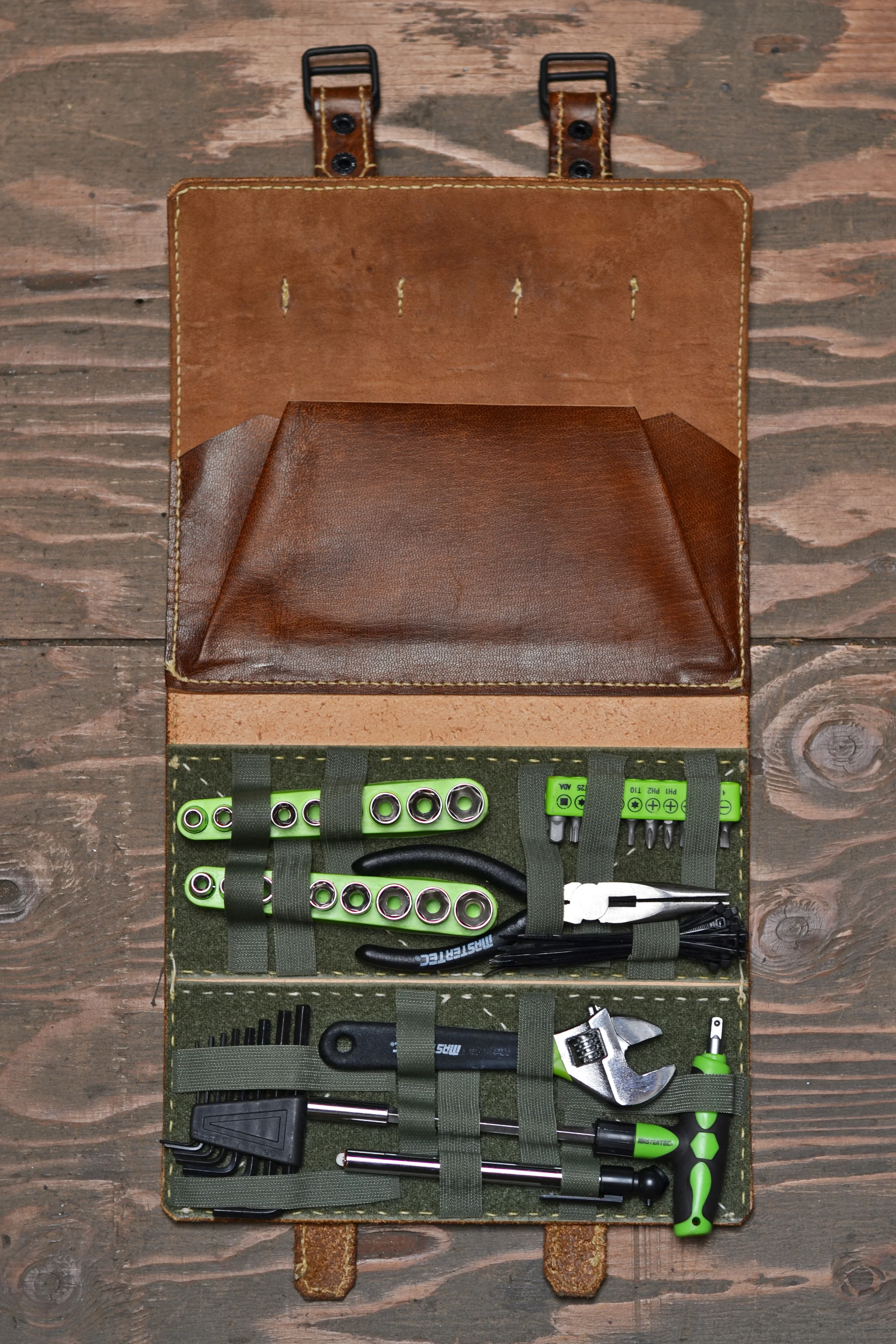 Tool Roll - Dark Brown