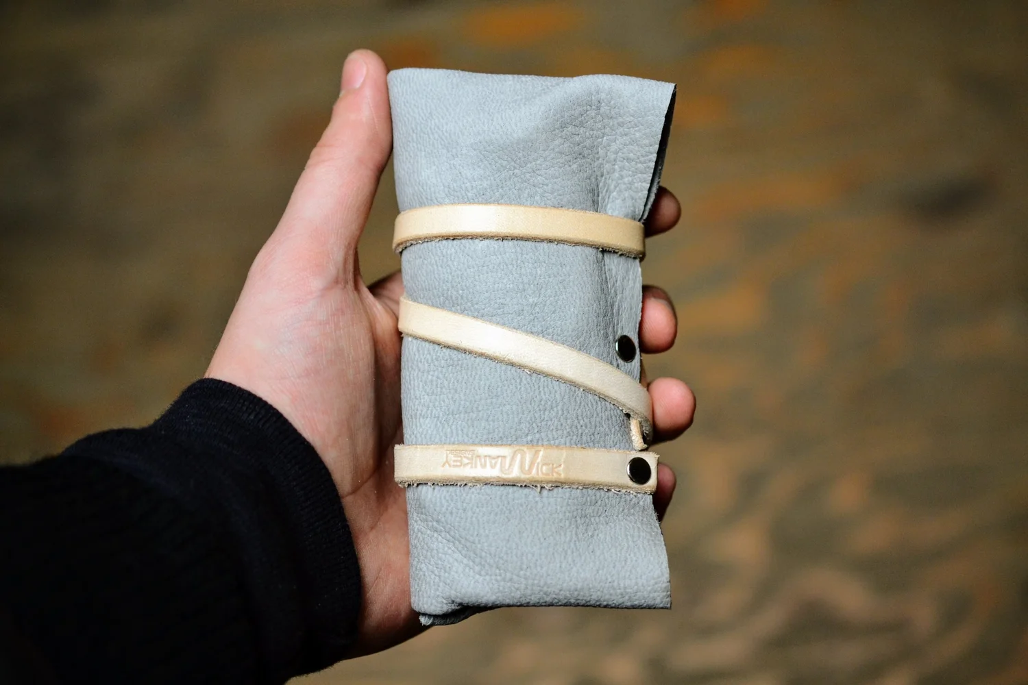 Suede Watch Roll — Nick Mankey Designs