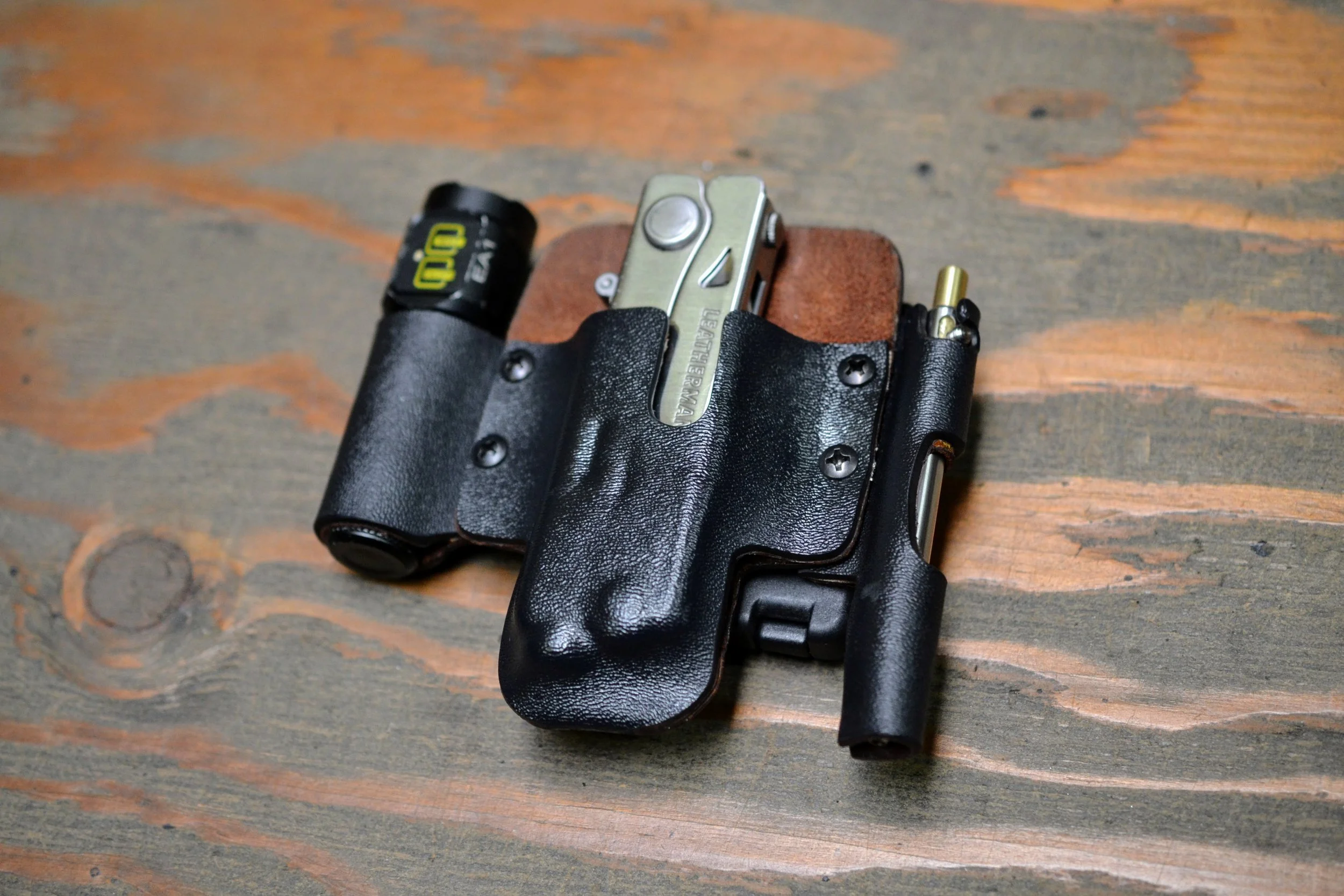 Belt Rig v3 - Kydex & Suede