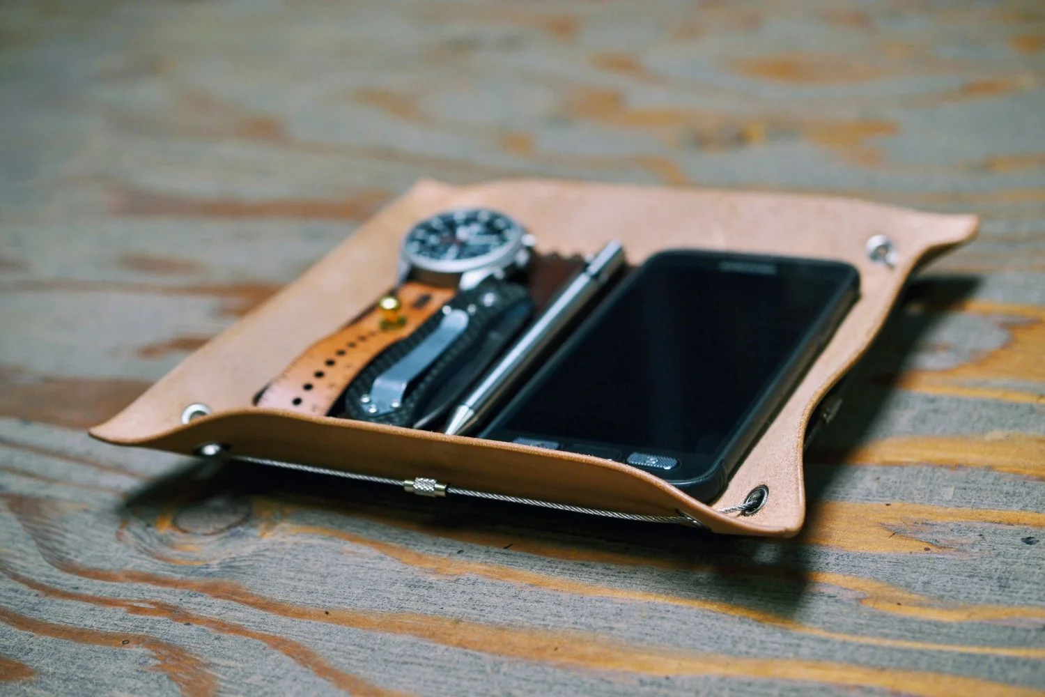 "Orbit" EDC Tray - Natural