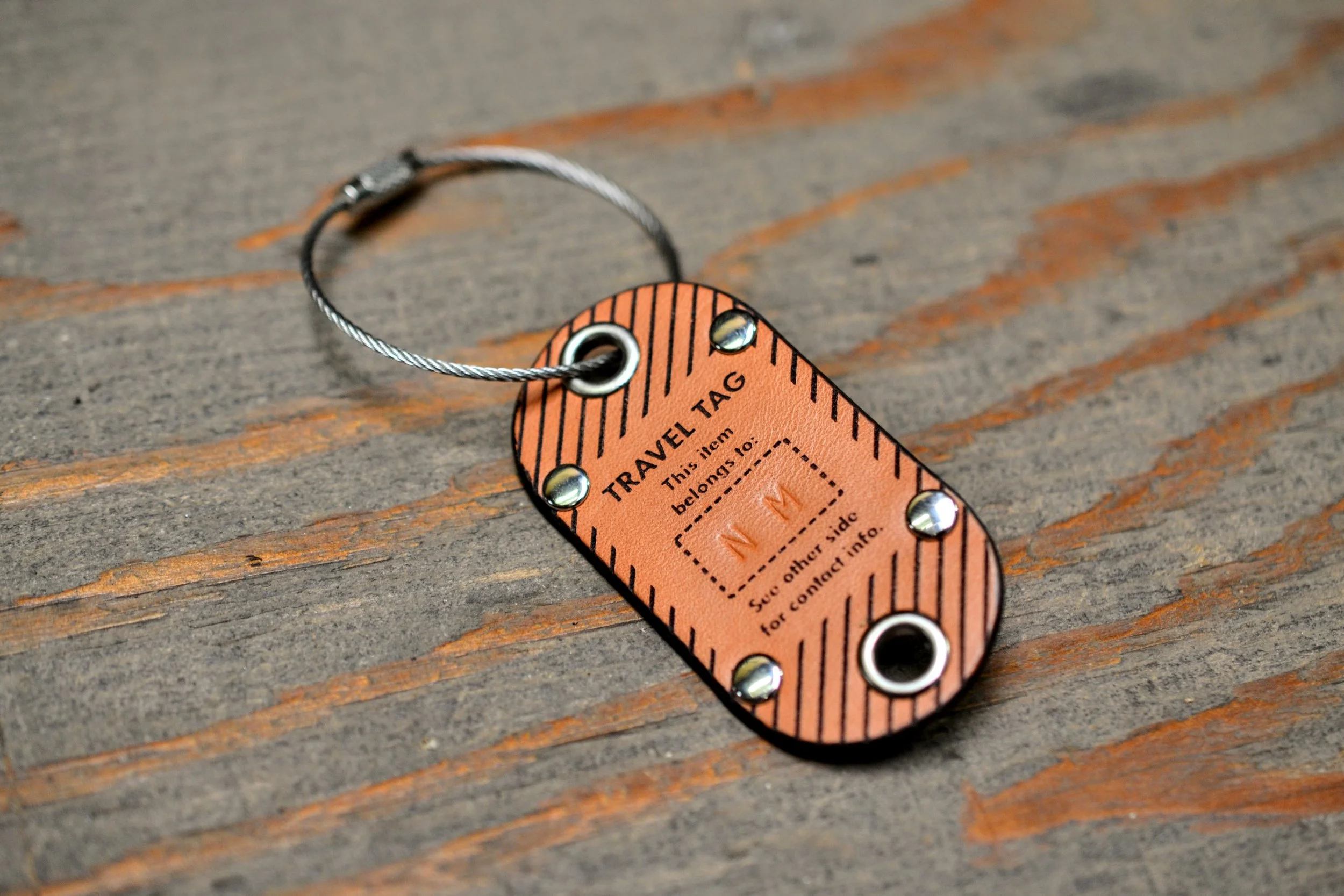 NFC Travel Tag - Natural Sun Dye