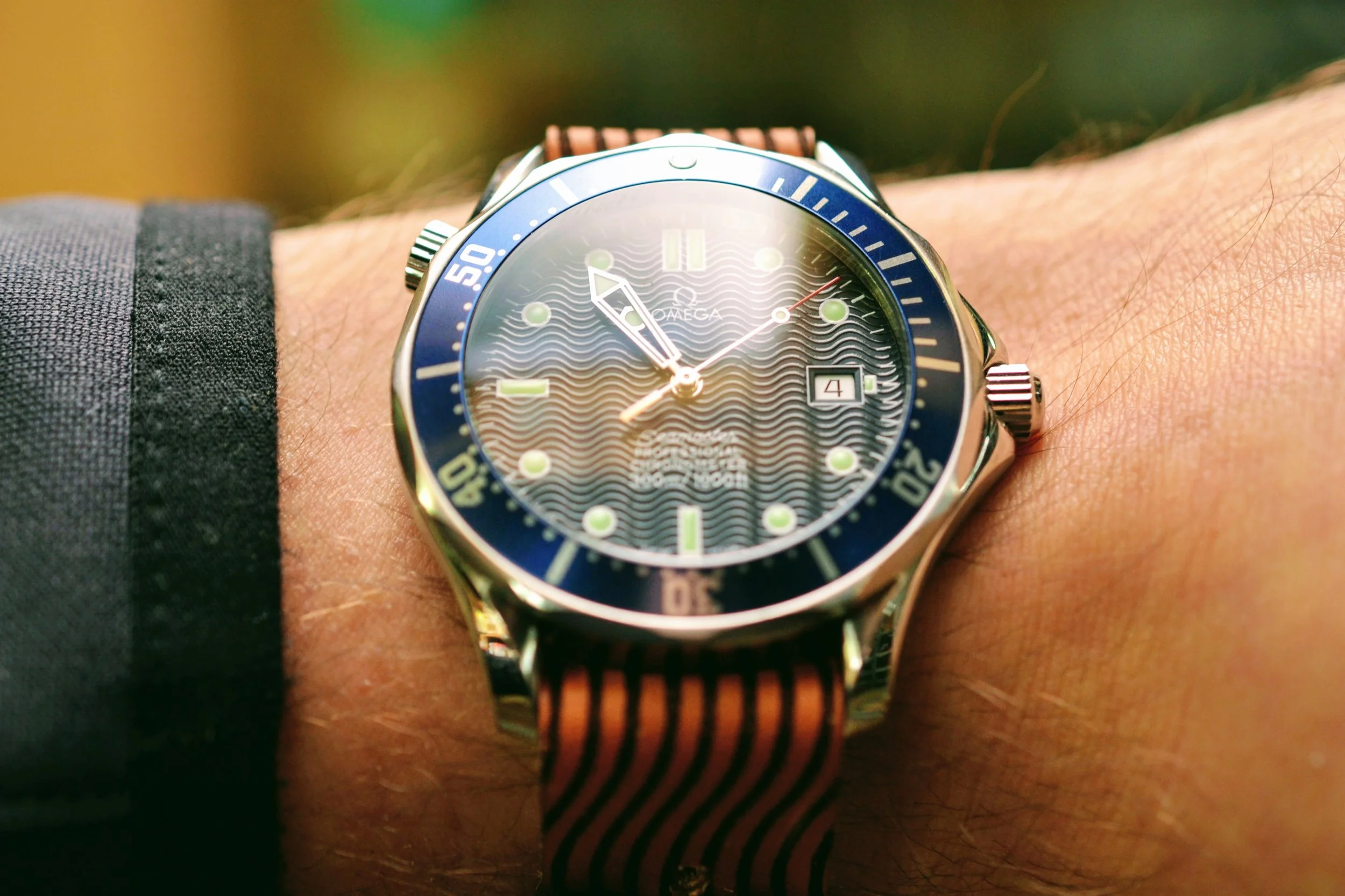 Wave Stud Watch Strap - Natural Sun Dye