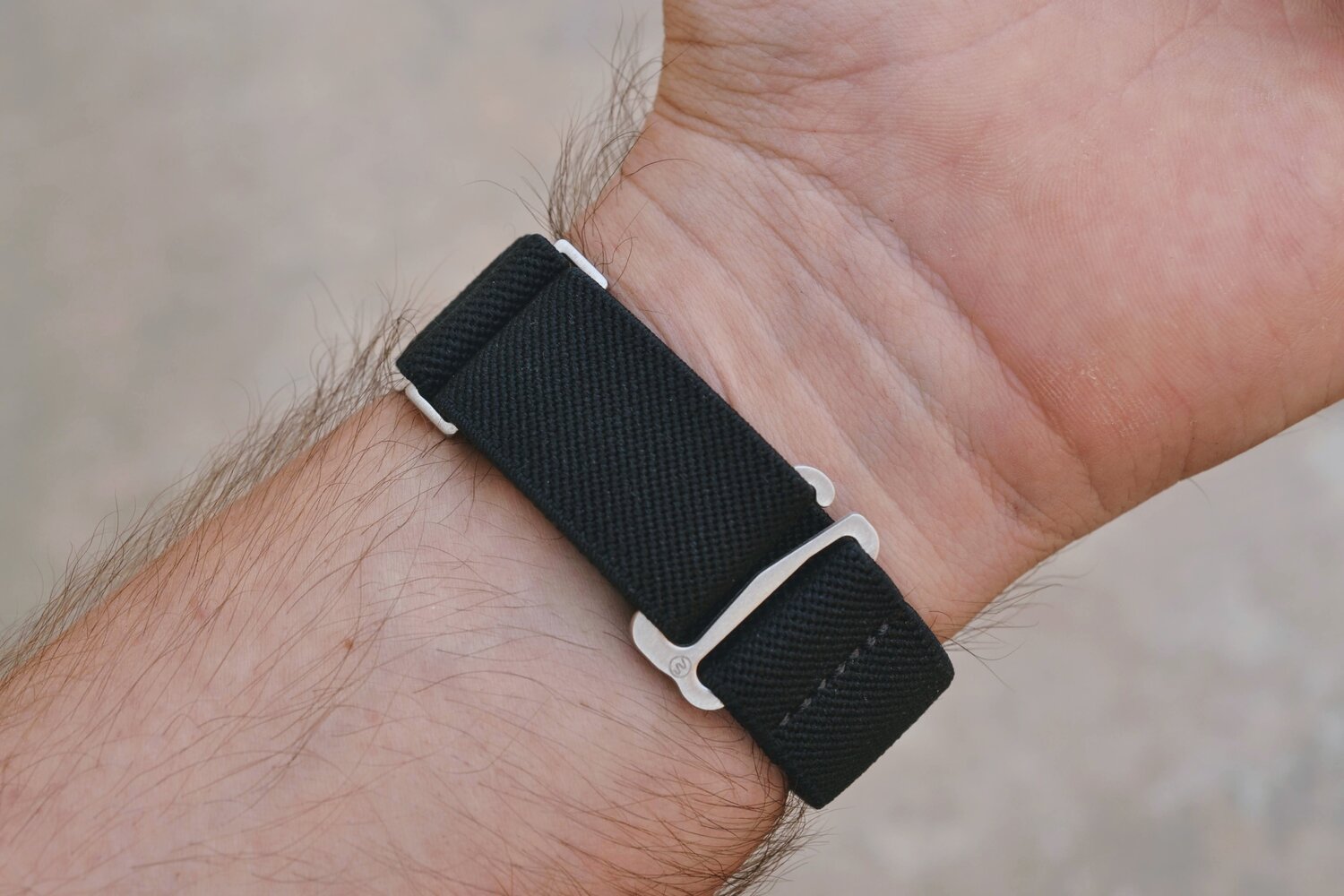 Hook Strap™ Classic - Stainless Steel - Elastic Watch Band — Nick