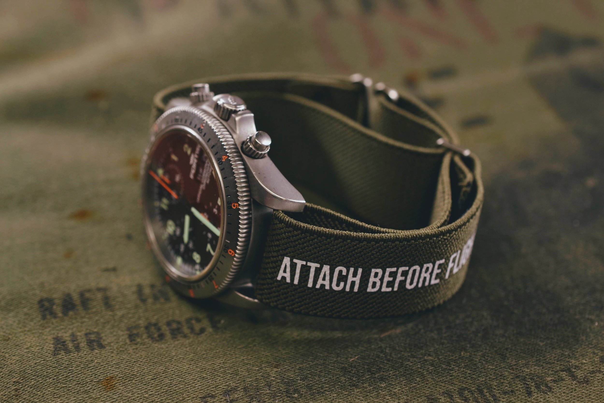 "A.B.F." HD Hook Strap™ Stainless Steel - Elastic Watch Band