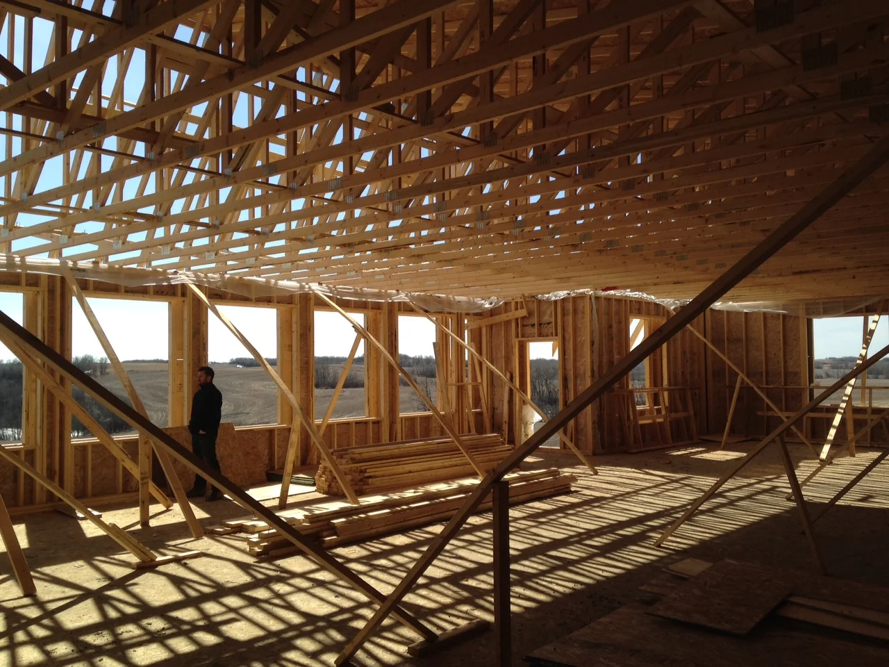 Framing 3 Layer Walls