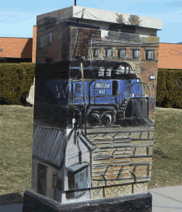 "The Old Train Station (Roundhouse)", Richard Scott Morgan, 2009