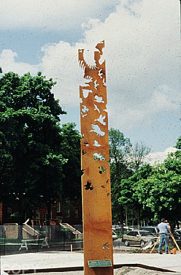"Flight Column" by Robert Gehrke University of Montana Public Art