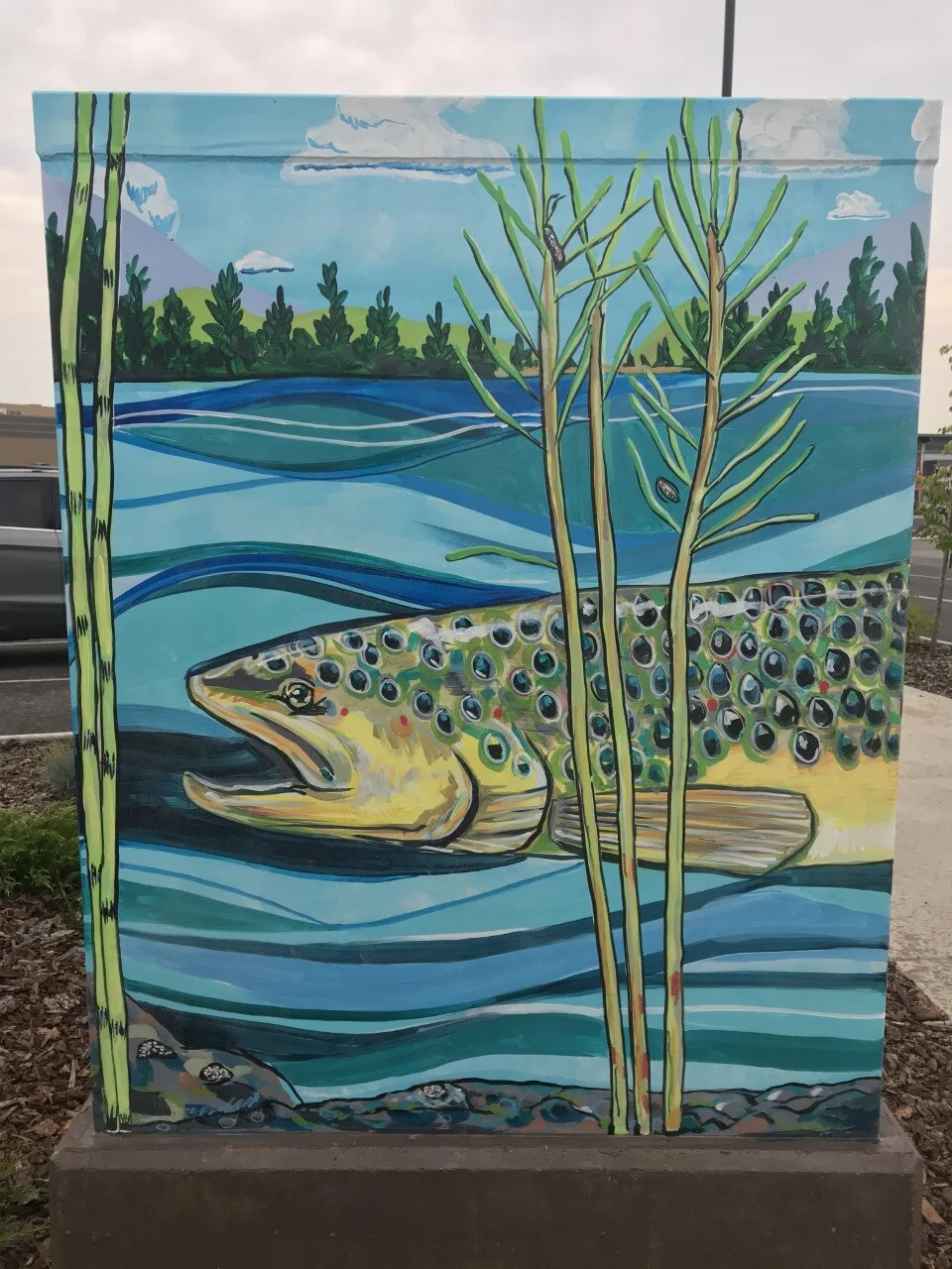 “Loch Leven”, Jen Ryan Hickes, 2019