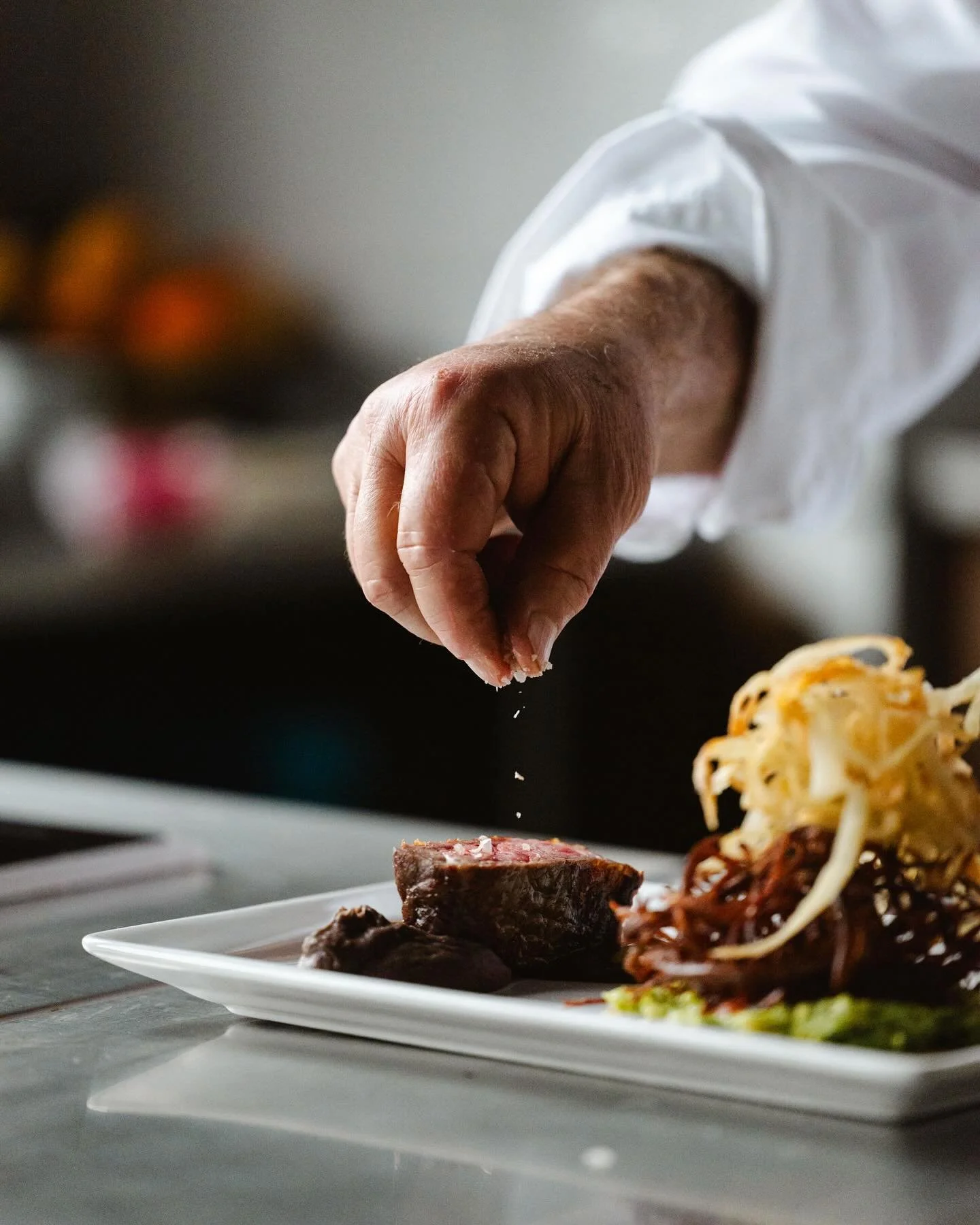 Studio Janos for the April issue of @tucsonlifestylemagazine.

After so many years behind a camera, I&rsquo;ve found that I work really well with chefs. I love being in kitchens where the energy is high and the creativity is focused and flowing. We u