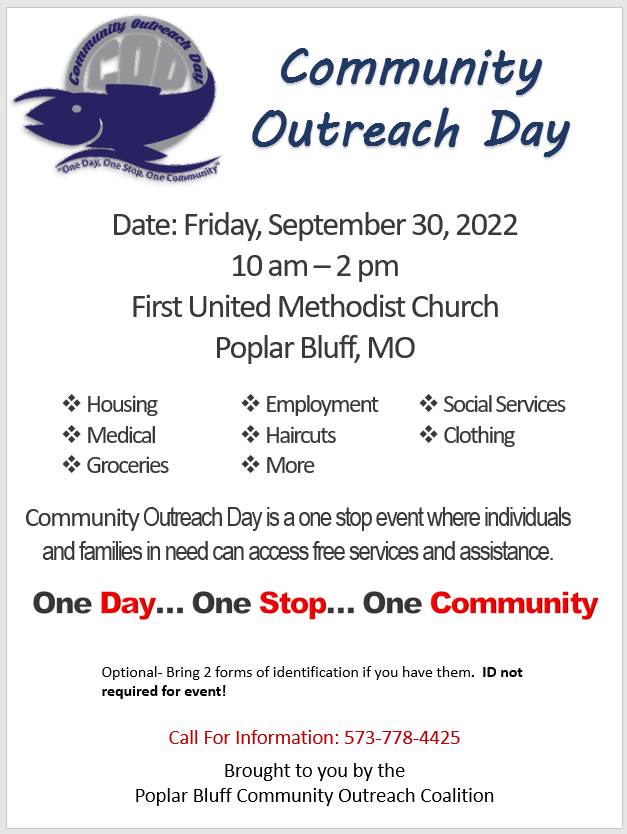 Community Outreach Day — Community Resource Council