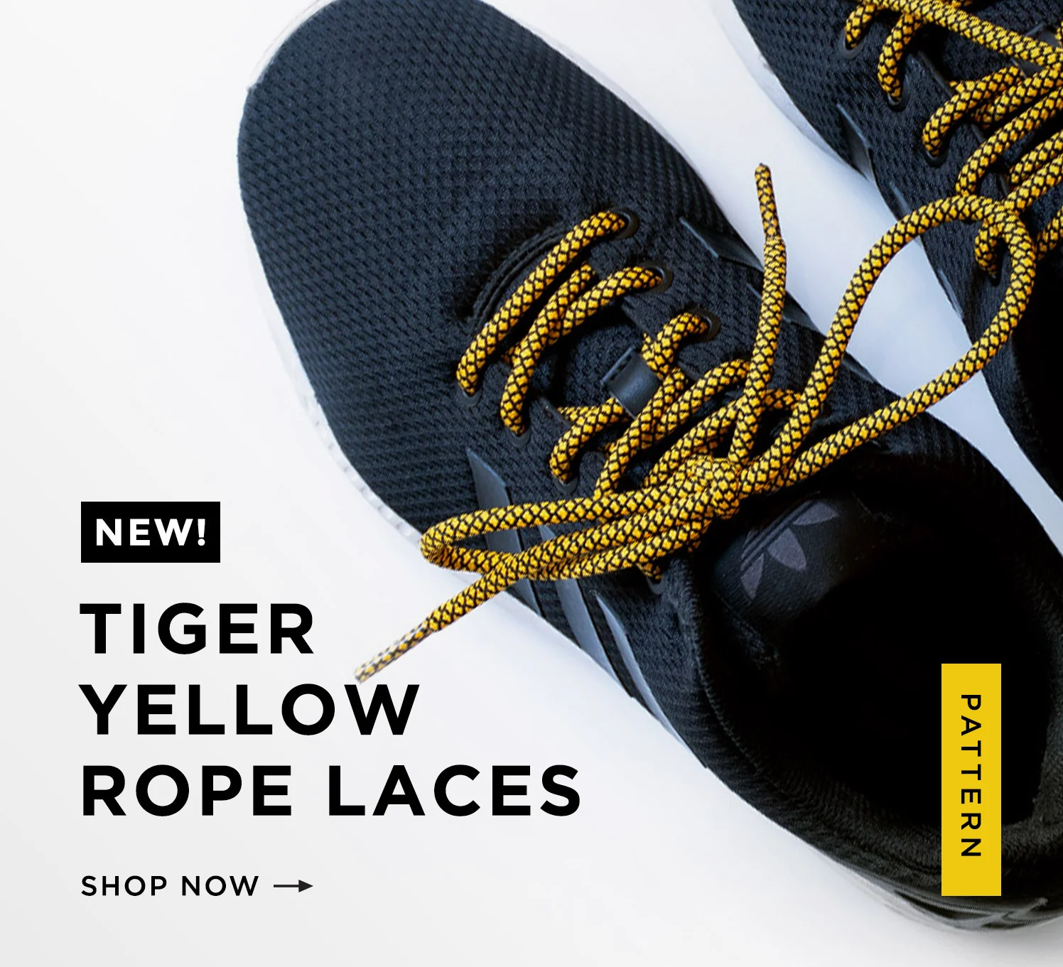 Yellow Rope Laces Buy Stylish Shoelaces Online - ShowLace Melbourne