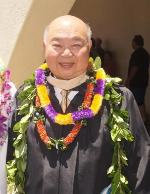 Mr. Ho at Damien’s 2016 Commencement Exercises
