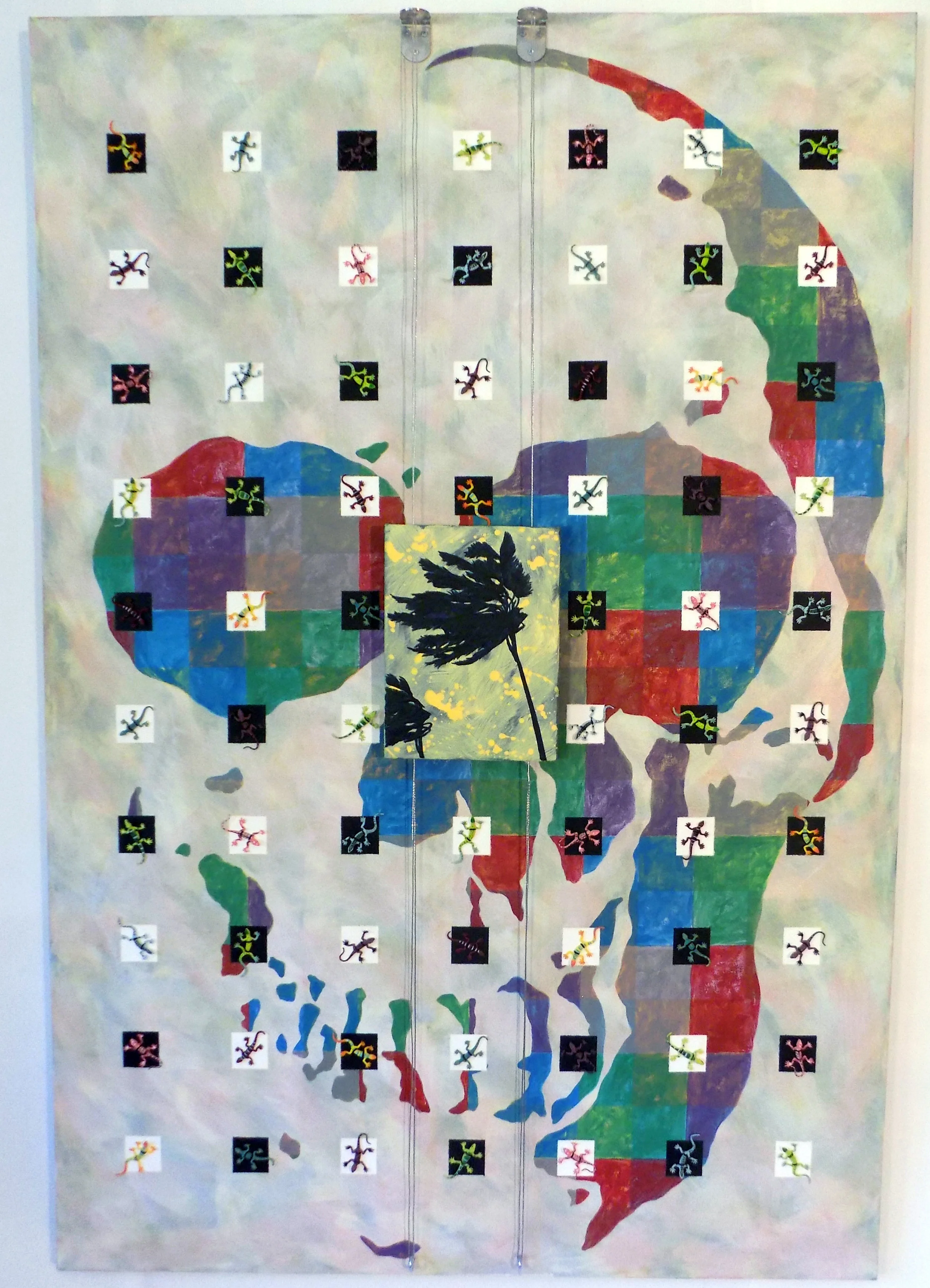 CARIBBEAN STORM - 70" x 46" - 2017