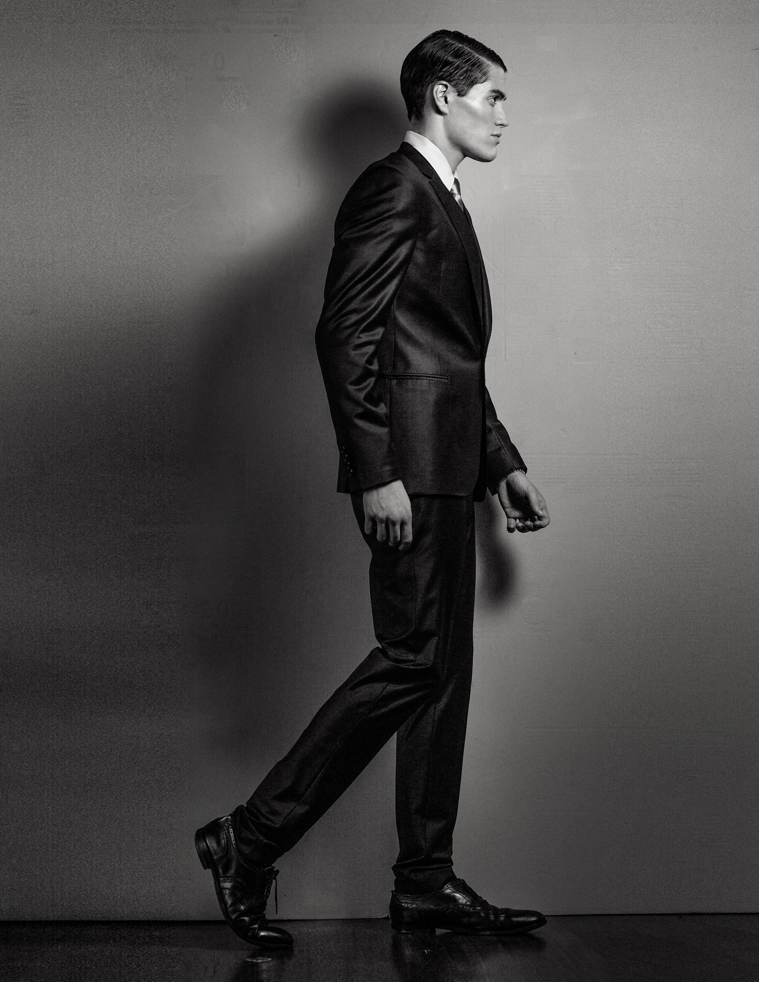 suit, Zara. shoes, Cole Haan 